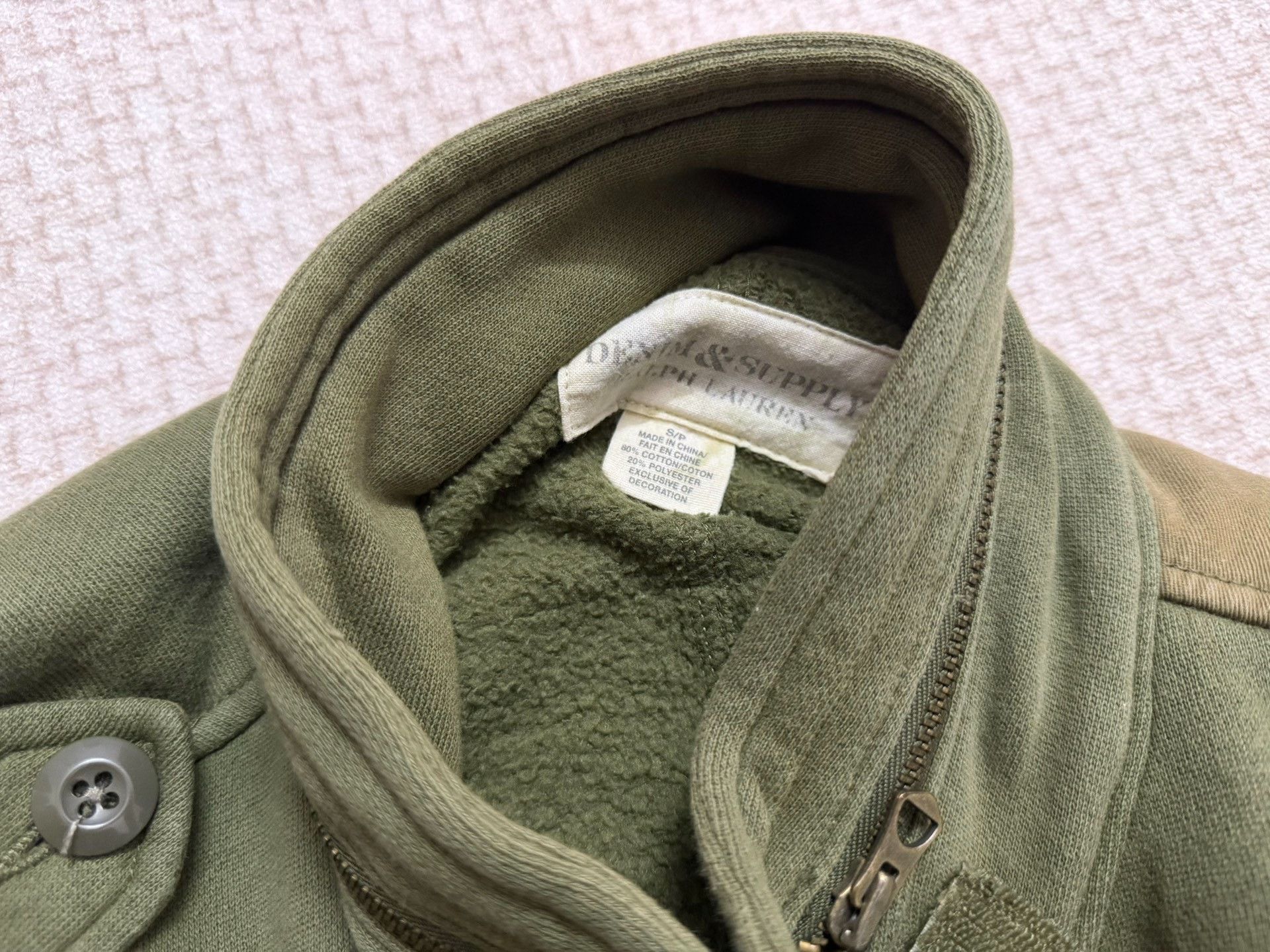 Denim & Supply Ralph Lauren RL Denim Supply Fleece Jacket S Size US S / EU 44-46 / 1 - 3 Thumbnail