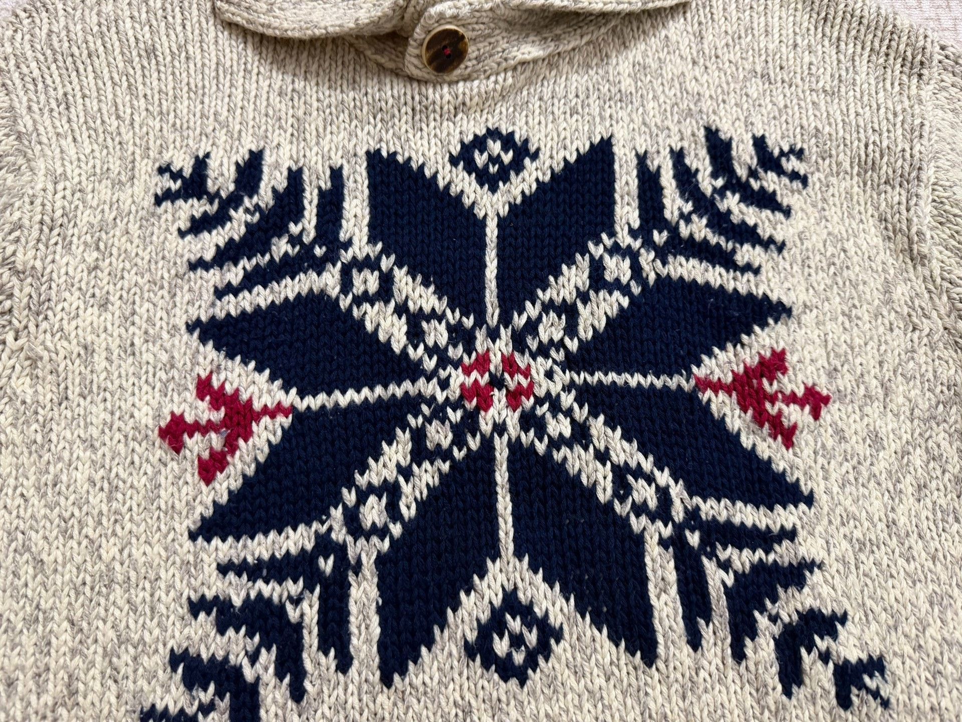 Ralph Lauren Ralph Lauren Shawl Collar Knit Sweater Size US L / EU 52-54 / 3 - 4 Thumbnail