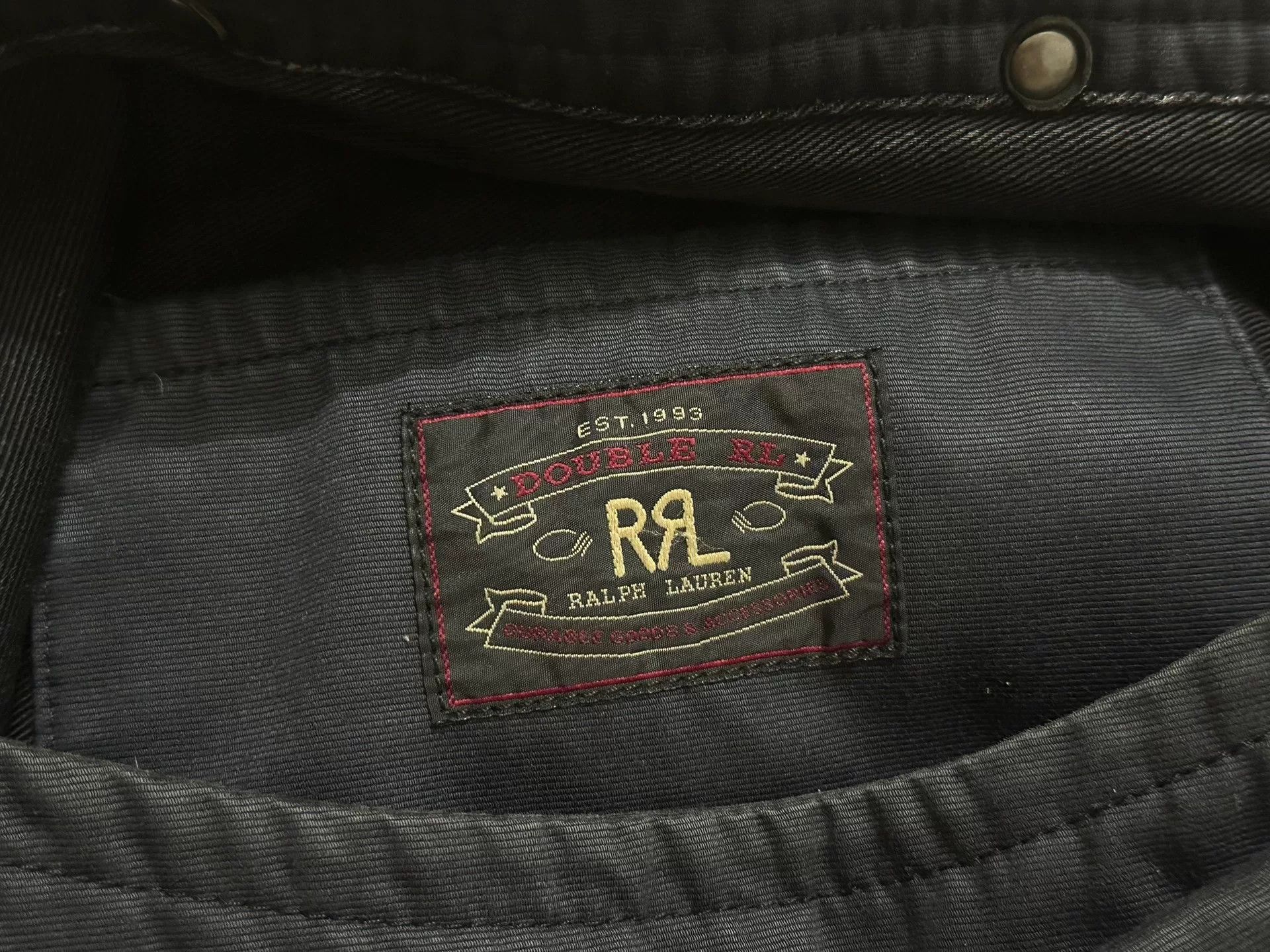 RRL Ralph Lauren RRL Canvas Leather Trim Crossbody Bag Y2K Size ONE SIZE - 5 Thumbnail