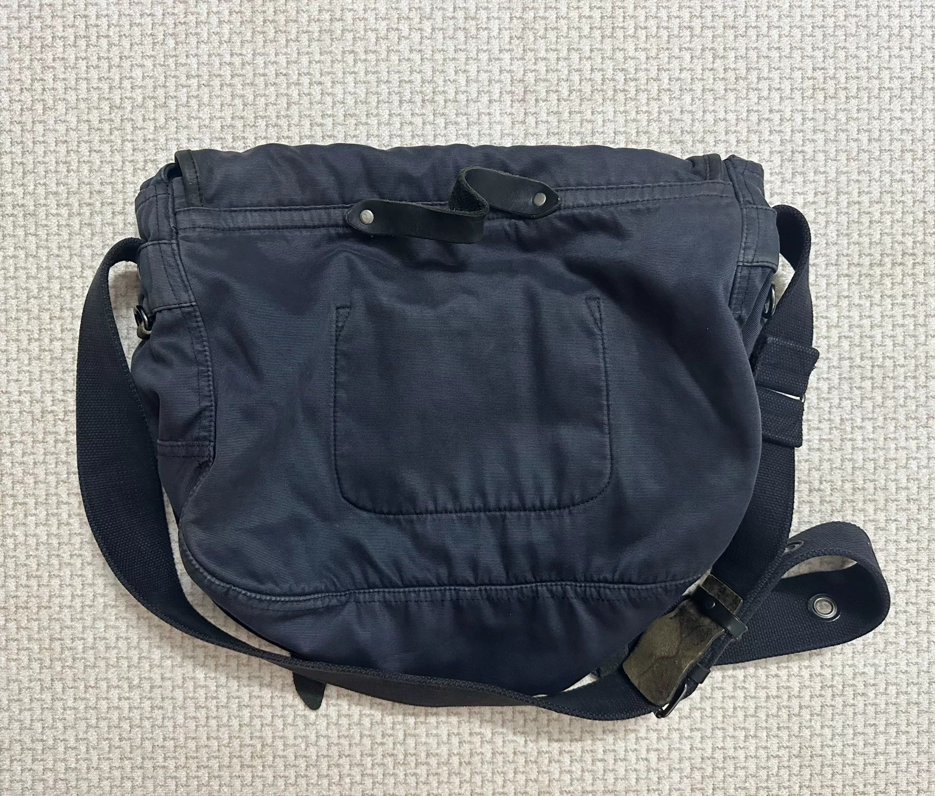 RRL Ralph Lauren RRL Canvas Leather Trim Crossbody Bag Y2K Size ONE SIZE - 2 Thumbnail