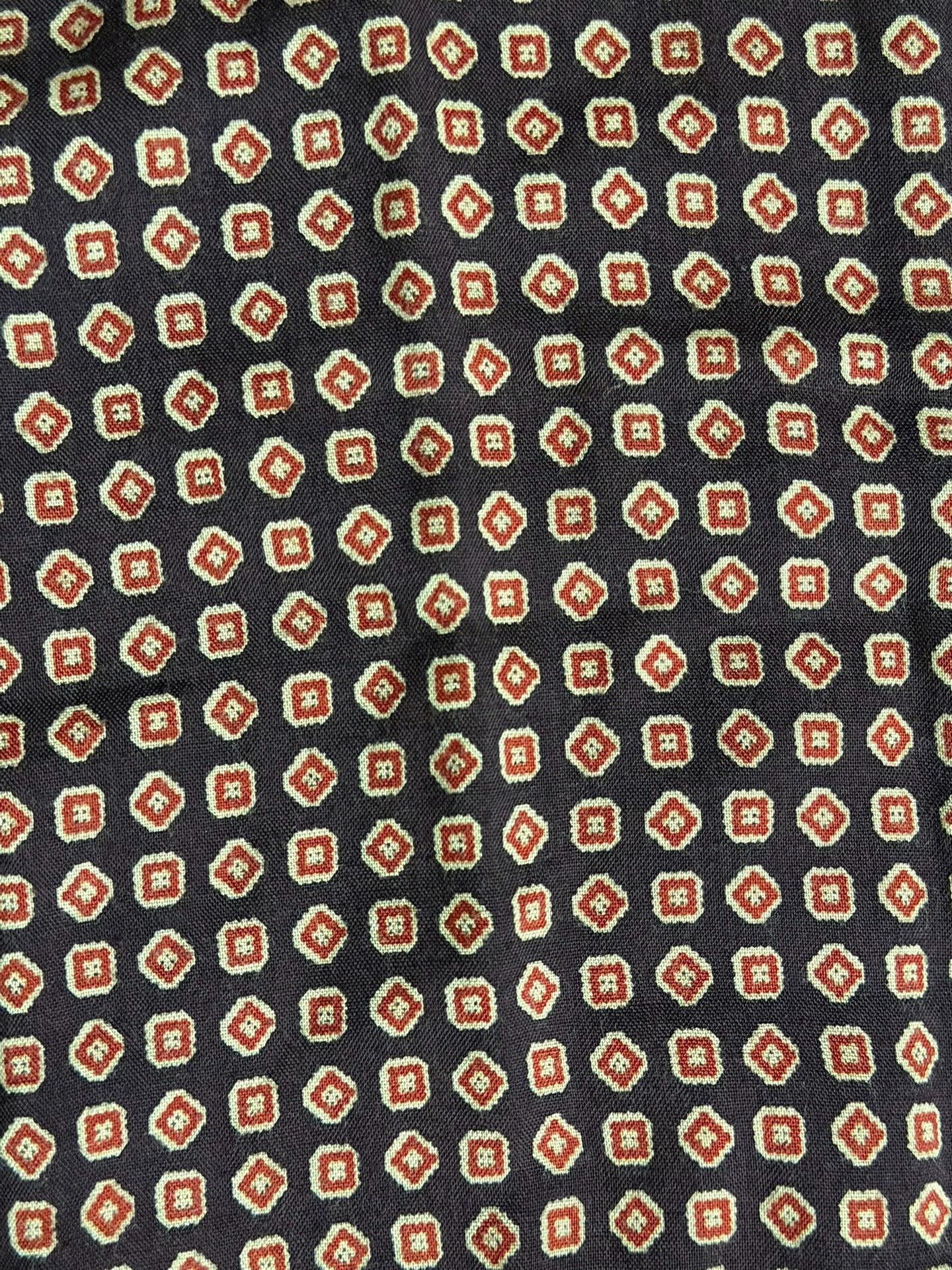 RRL Ralph Lauren RRL Brown Geometric Pattern Scarf Size ONE SIZE - 3 Thumbnail