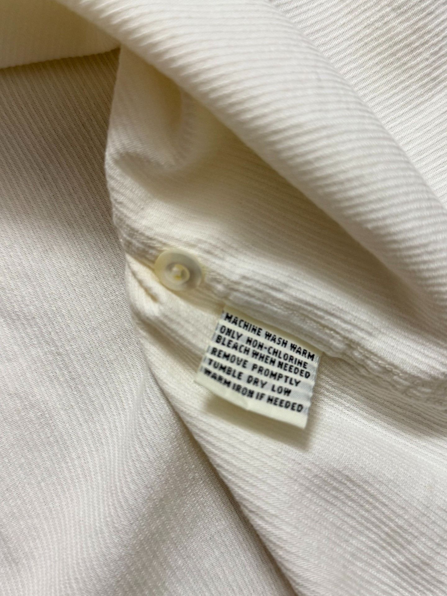 RRL Ralph Lauren RRL Vintage Depp Style White Corduroy Western Shirt Size US M / EU 48-50 / 2 - 7 Thumbnail
