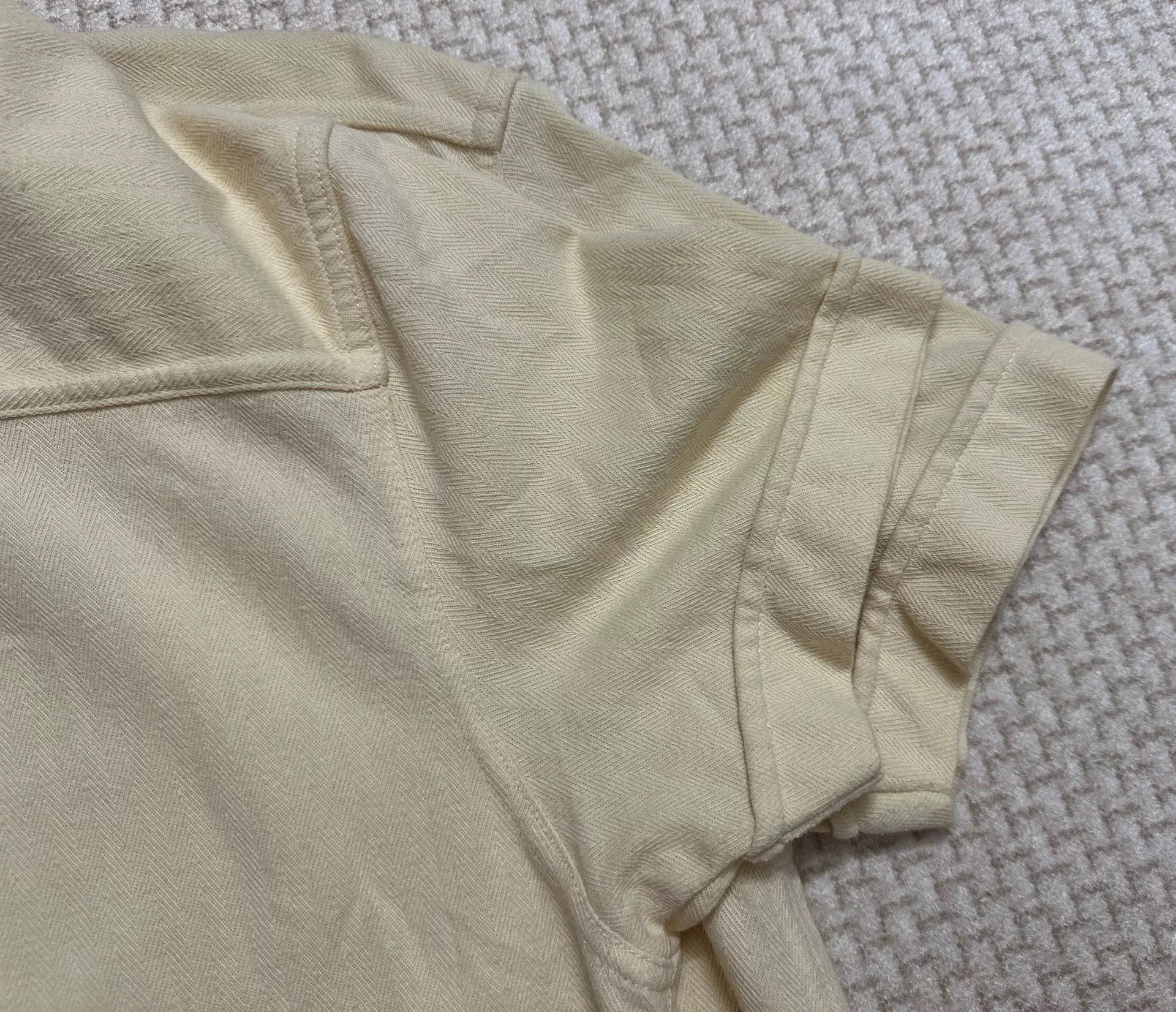 RRL Ralph Lauren RRL Double RL Herringbone Cuban Collar Shirt Size US S / EU 44-46 / 1 - 4 Thumbnail
