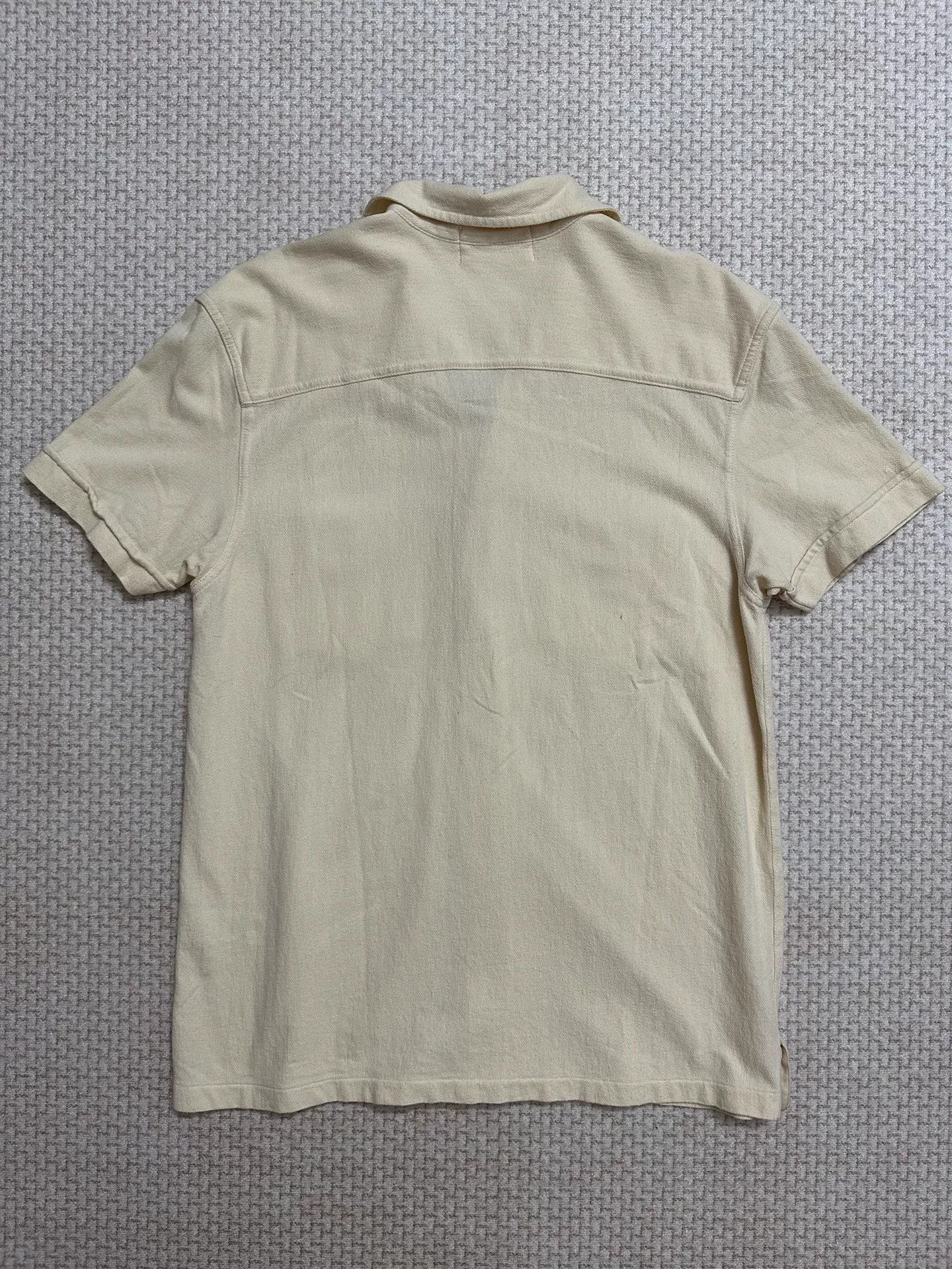RRL Ralph Lauren RRL Double RL Herringbone Cuban Collar Shirt Size US S / EU 44-46 / 1 - 2 Thumbnail