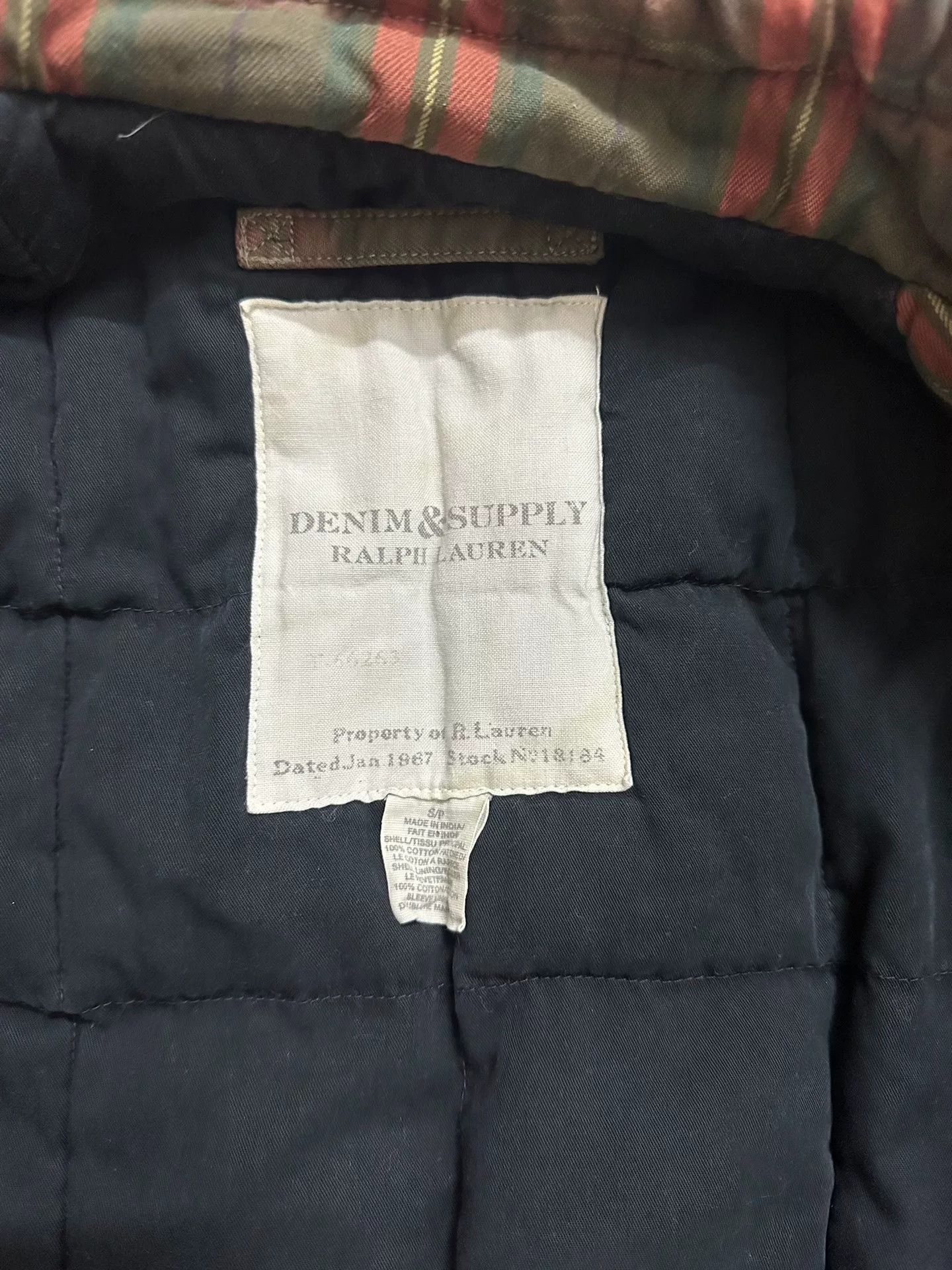 Denim & Supply Ralph Lauren Ralph Lauren RRL Denim Supply Quilted Jacket Size US S / EU 44-46 / 1 - 3 Thumbnail