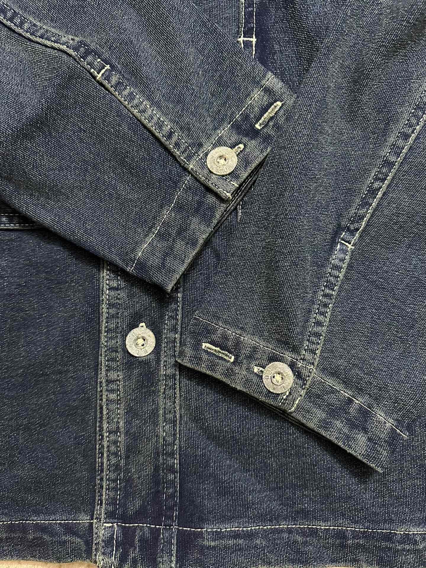 RRL Ralph Lauren RRL Indigo Dyed Shawl Collar Deck Shirt Size US L / EU 52-54 / 3 - 6 Thumbnail