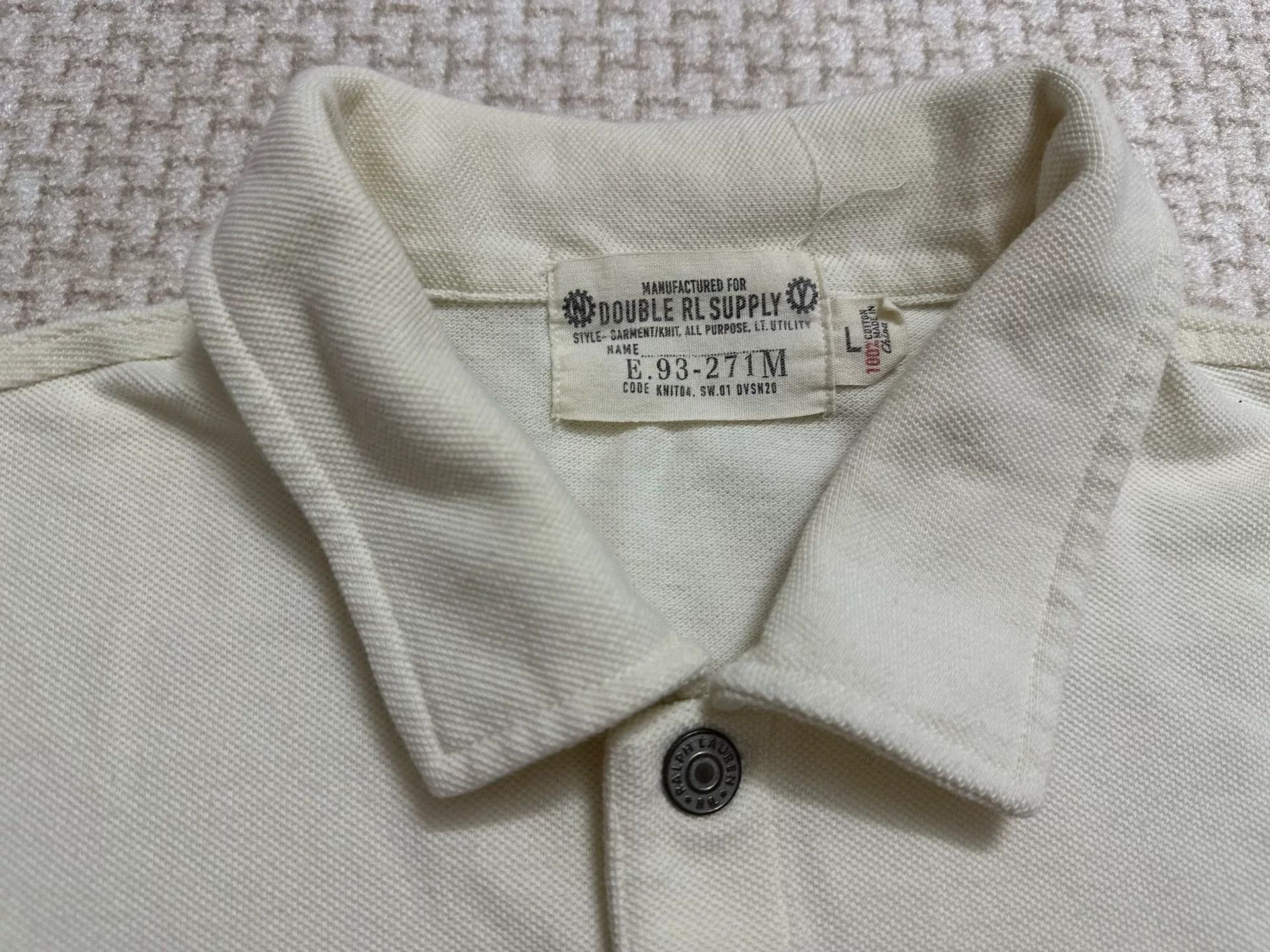 RRL Ralph Lauren RRL Double RL Short-Sleeve Polo Shirt Size US L / EU 52-54 / 3 - 3 Thumbnail