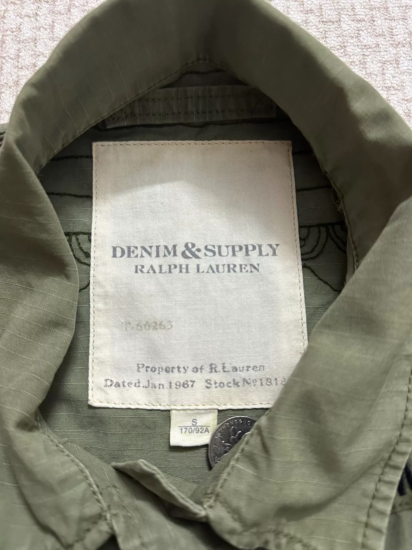 Denim & Supply Ralph Lauren Ralph Lauren RRL Denim Supply Military Jacket Size S / US 4 / IT 40 - 5 Thumbnail