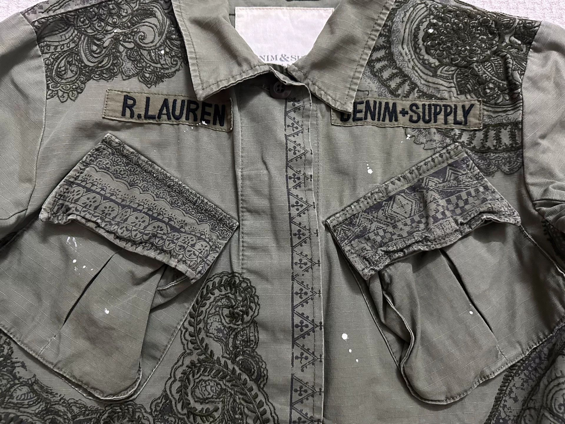 Denim & Supply Ralph Lauren Ralph Lauren RRL Denim Supply Military Jacket Size S / US 4 / IT 40 - 3 Thumbnail