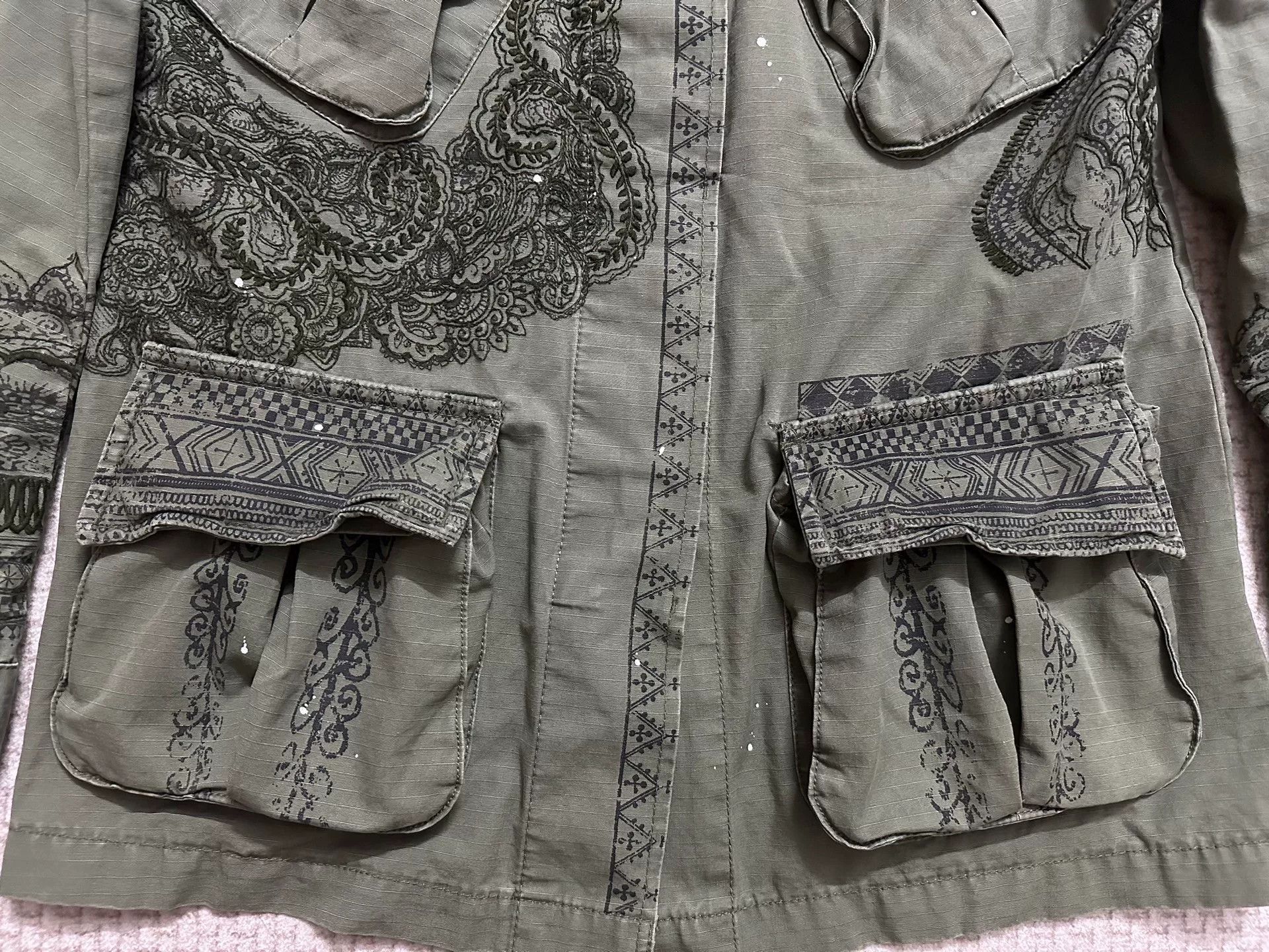 Denim & Supply Ralph Lauren Ralph Lauren RRL Denim Supply Military Jacket Size S / US 4 / IT 40 - 4 Thumbnail