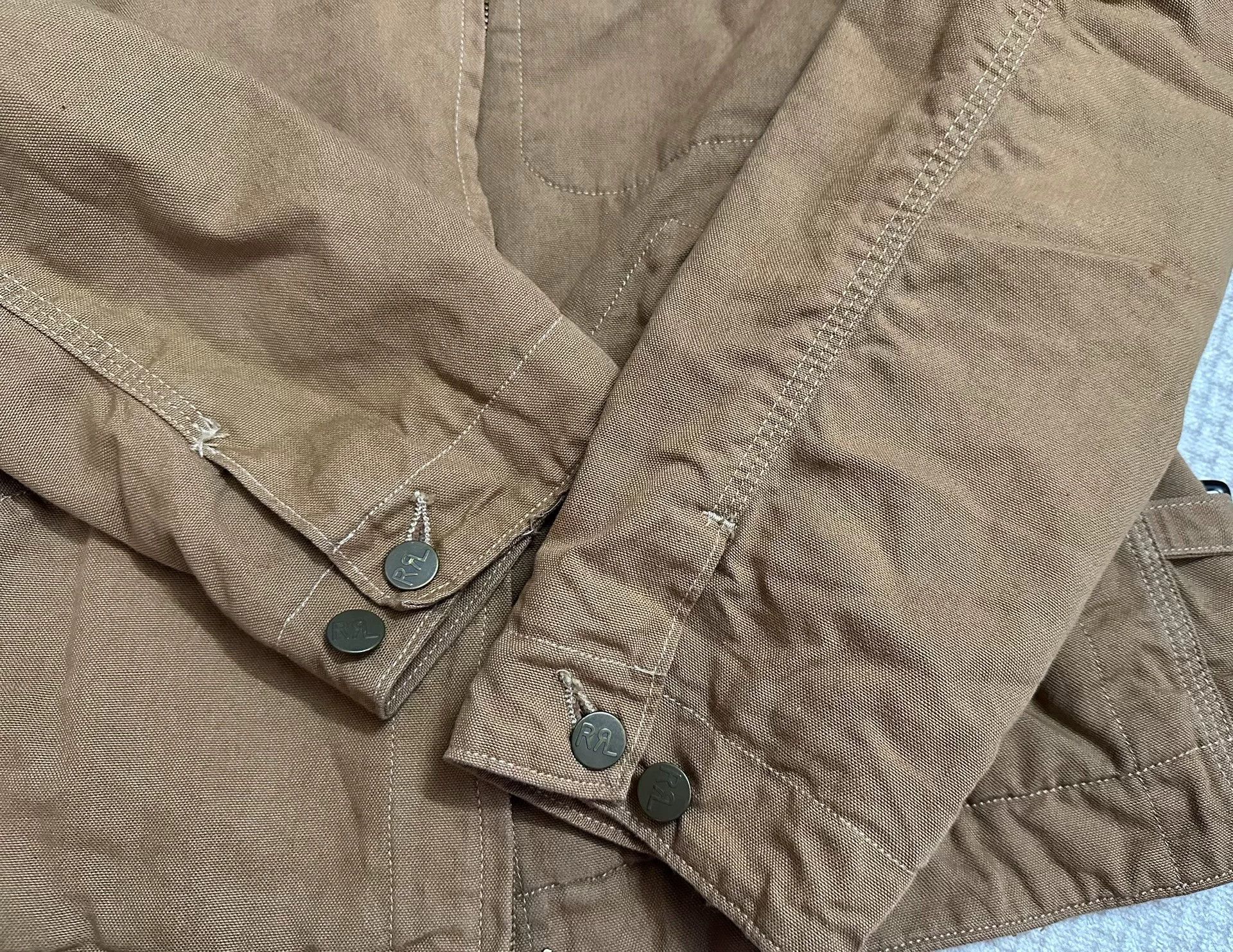 RRL Ralph Lauren RRL Vintage USA Canvas Trucker Jacket Size US M / EU 48-50 / 2 - 6 Thumbnail