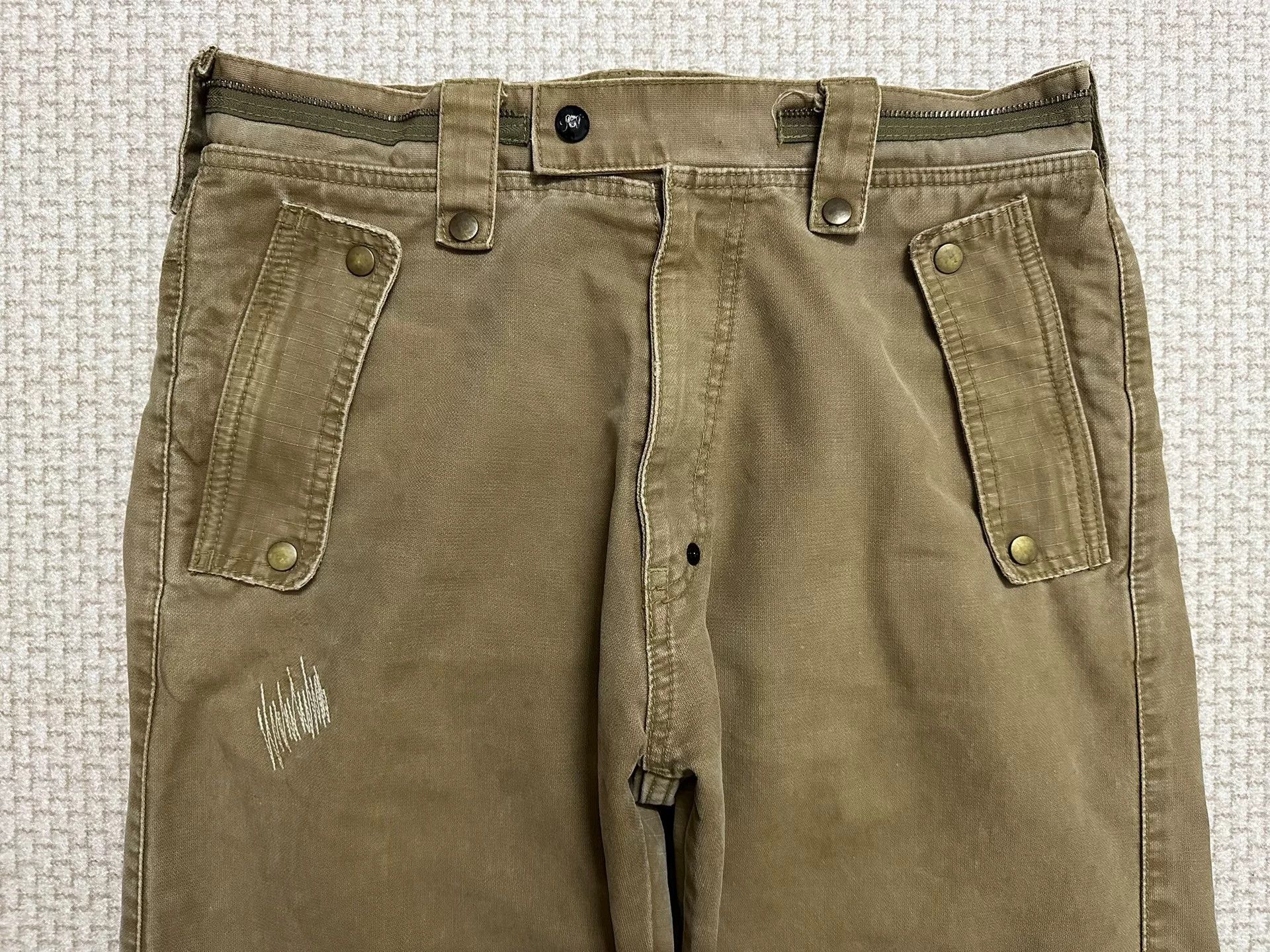 Prps PRPS RALPH LAUREN Distressed Cargo Pants Size US 30 / EU 46 - 3 Thumbnail