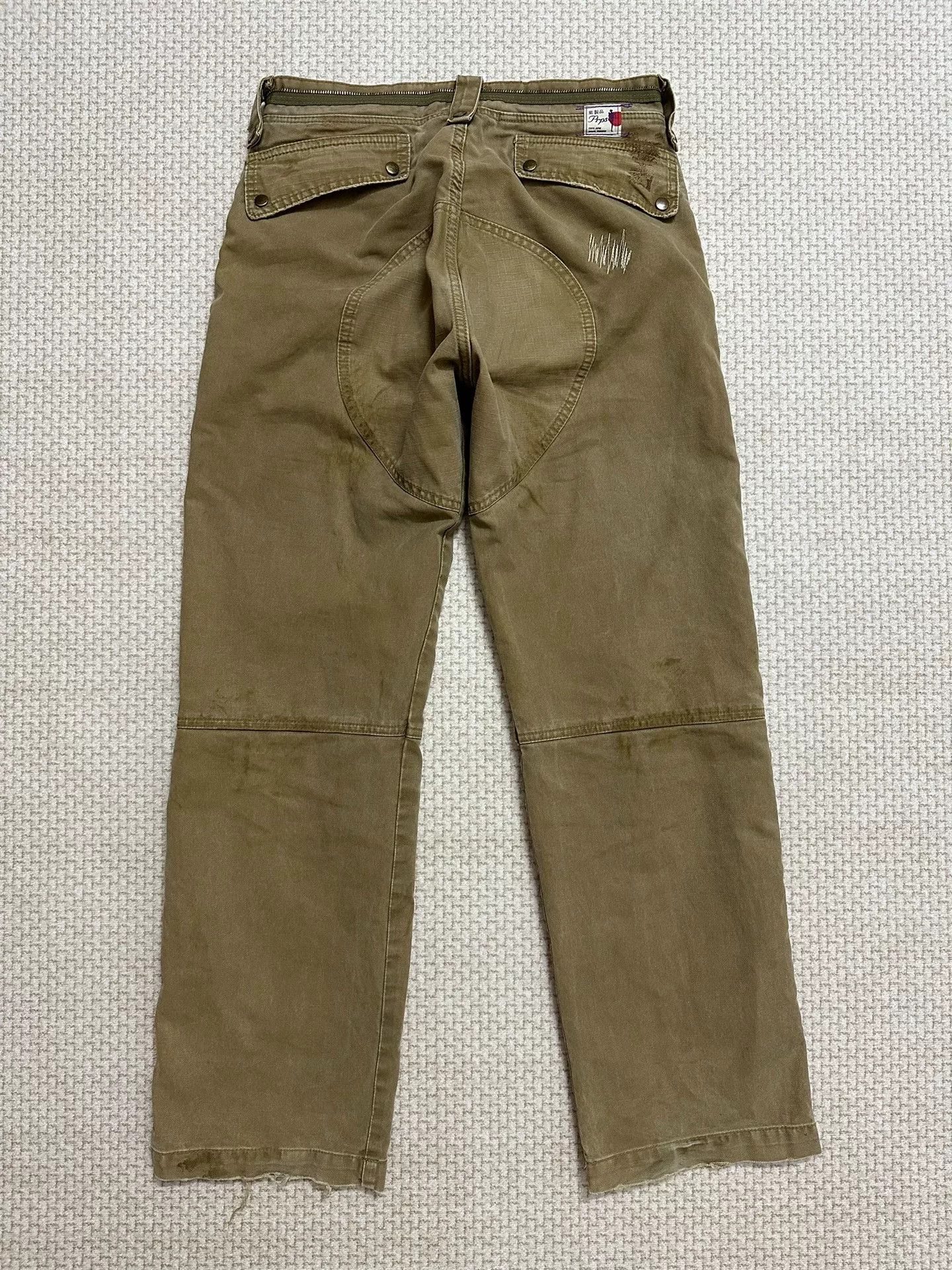 Prps PRPS RALPH LAUREN Distressed Cargo Pants Size US 30 / EU 46 - 2 Thumbnail
