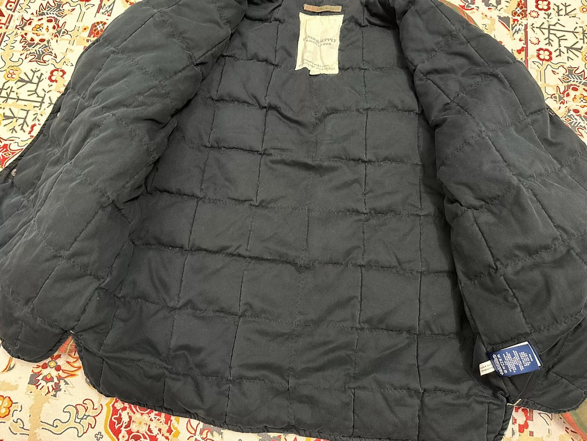 Denim & Supply Ralph Lauren Polo Ralph Lauren Patchwork Quilted Coat Size US L / EU 52-54 / 3 - 7 Thumbnail