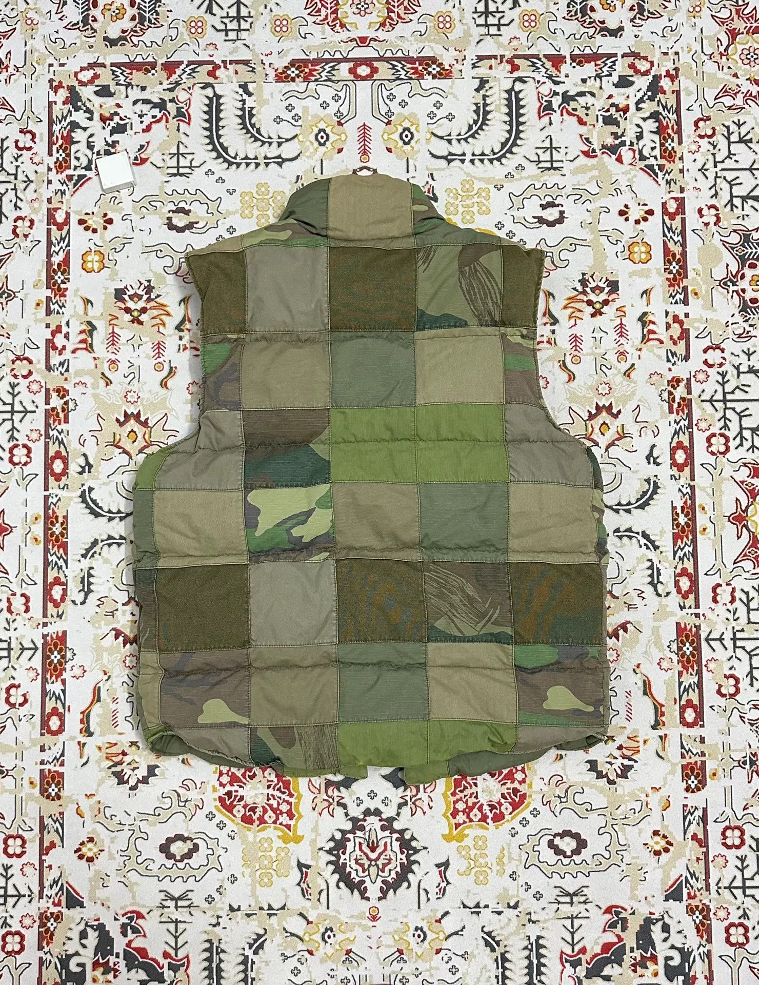 Denim & Supply Ralph Lauren Ralph Lauren Denim Supply Camo Patchwork Vest Size US S / EU 44-46 / 1 - 2 Thumbnail