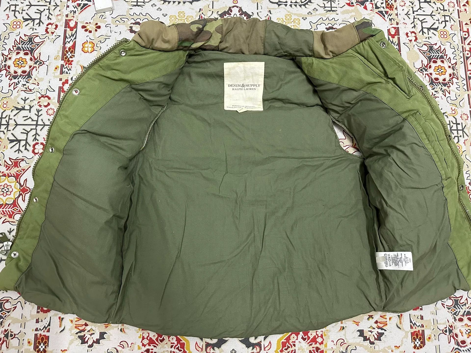 Denim & Supply Ralph Lauren Ralph Lauren Denim Supply Camo Patchwork Vest Size US S / EU 44-46 / 1 - 5 Thumbnail