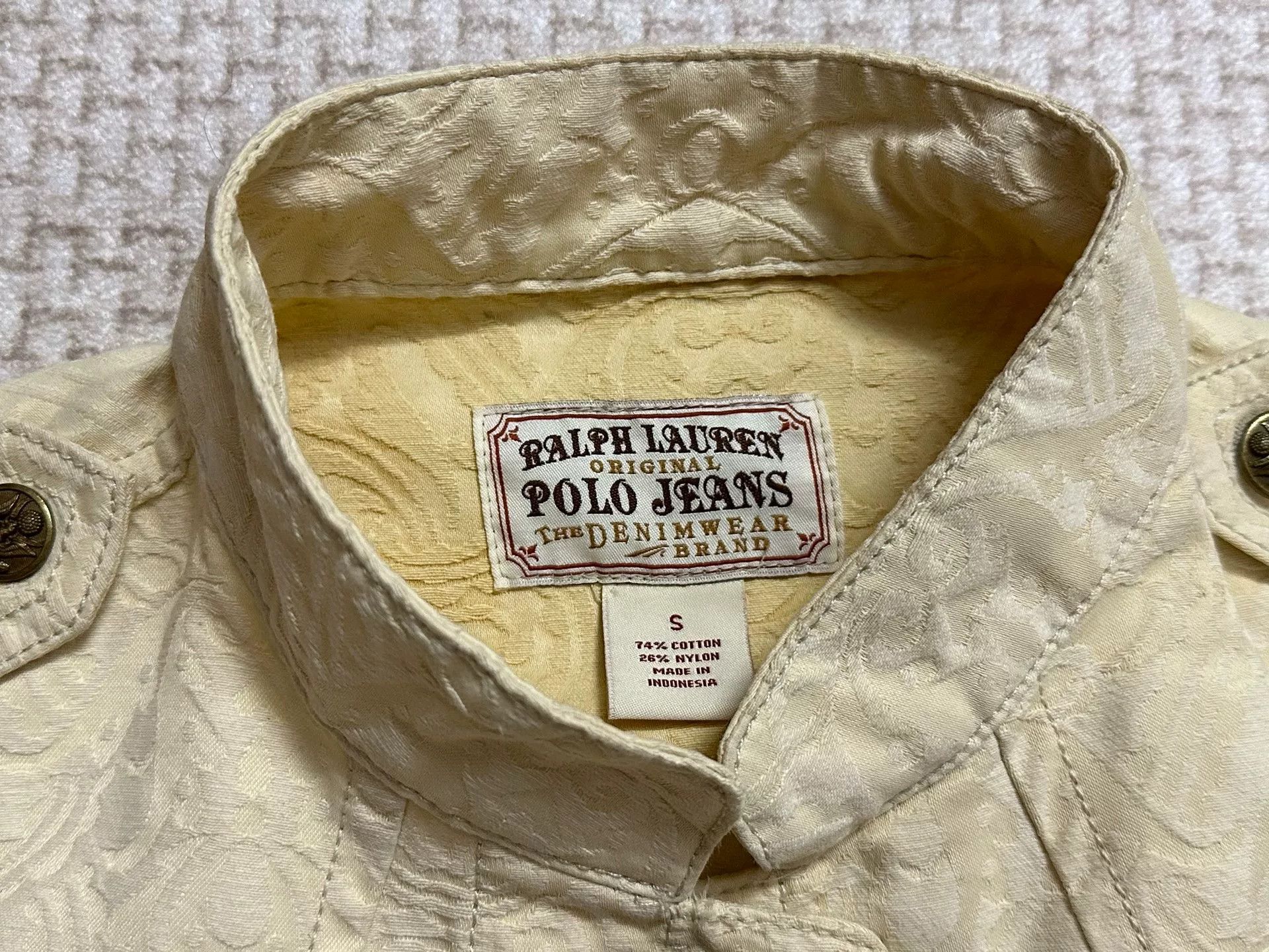Polo Ralph Lauren Ralph Lauren RRL Women's Cream Jacket Size S / US 4 / IT 40 - 4 Thumbnail