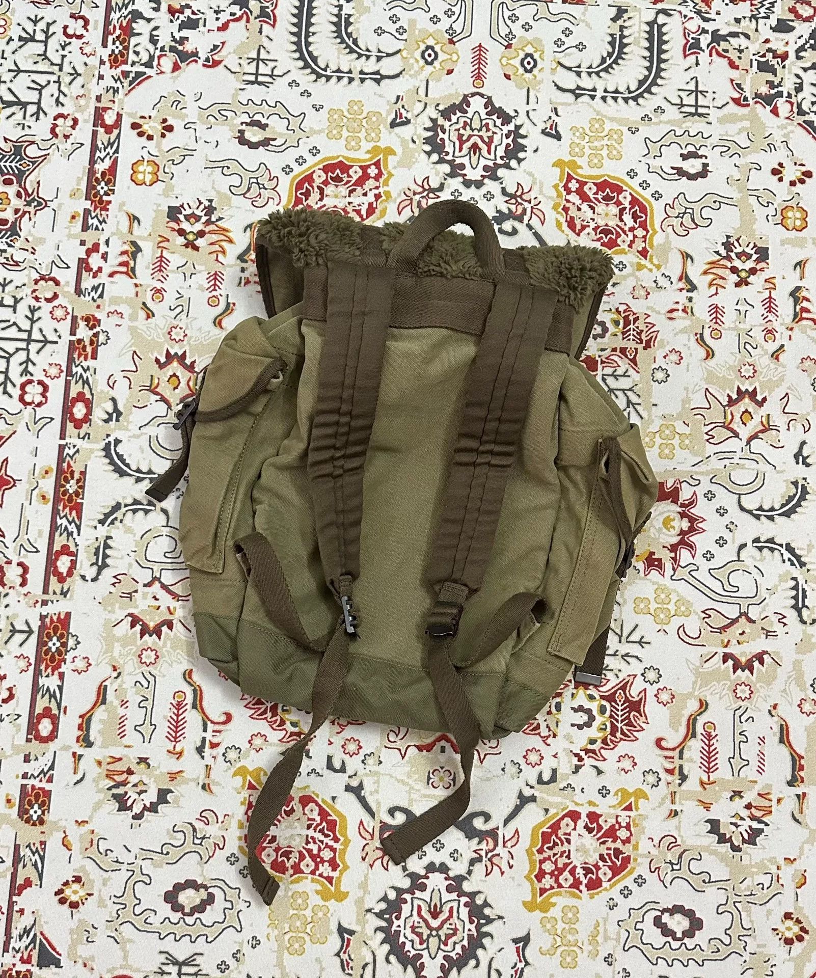 Denim & Supply Ralph Lauren RRL Denim Supply Military Canvas Backpack Size ONE SIZE - 2 Thumbnail
