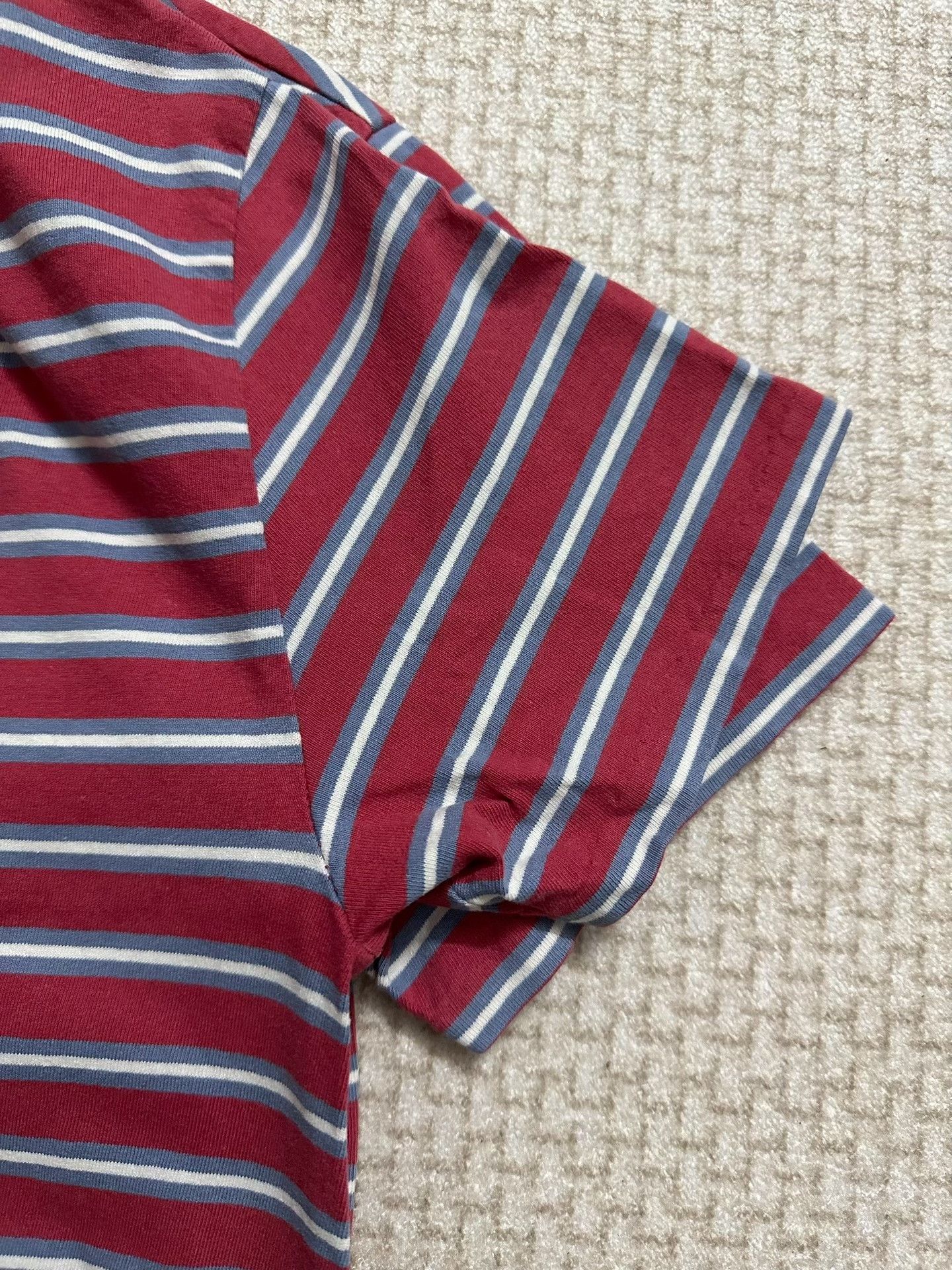 RRL Ralph Lauren RRL Vintage Flag Embroidered T-shirt Size US XS / EU 42 / 0 - 5 Thumbnail