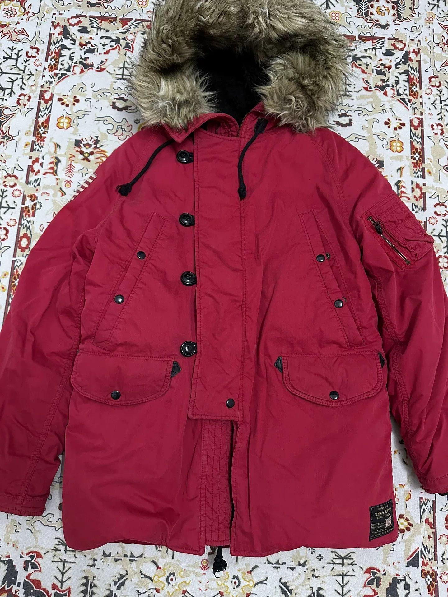 Denim & Supply Ralph Lauren RRL Polo Ralph Lauren N3B Down Jacket Size US S / EU 44-46 / 1 - 3 Thumbnail