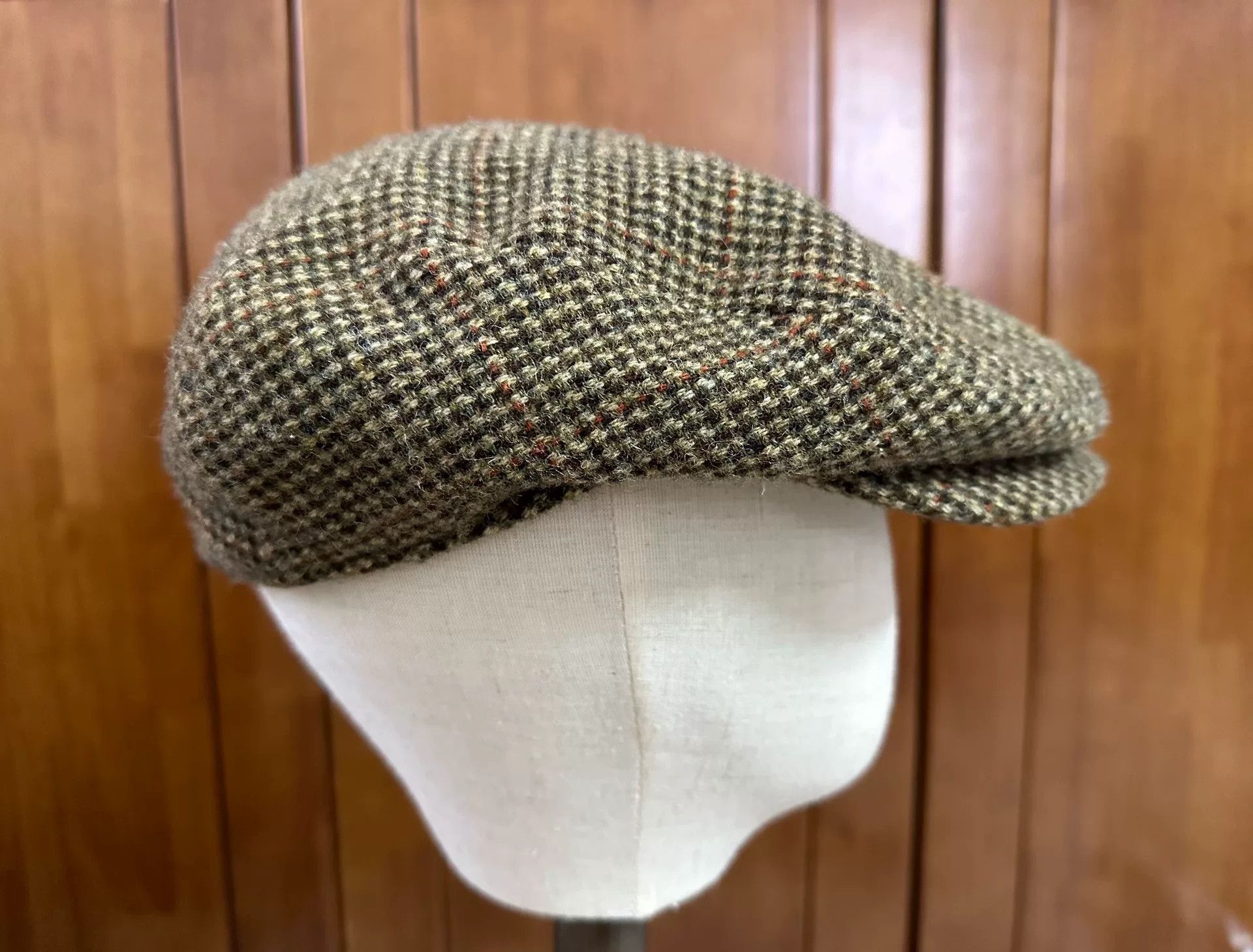 RRL Ralph Lauren RRL Double RL Houndstooth Wool Beret Size ONE SIZE - 3 Thumbnail