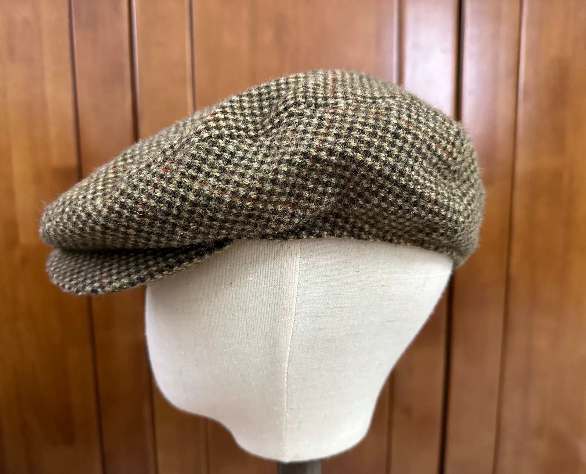 RRL Ralph Lauren RRL Double RL Houndstooth Wool Beret Size ONE SIZE - 2 Thumbnail
