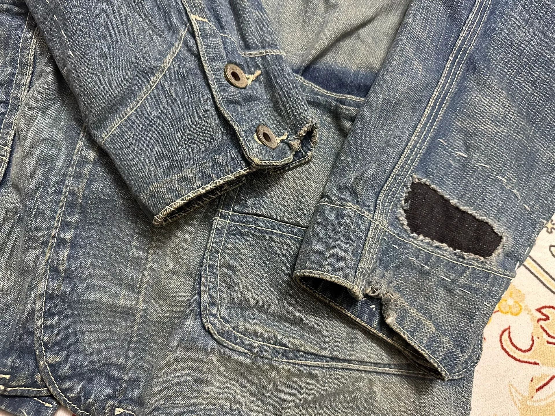 RRL Ralph Lauren RRL Double RL Vintage Denim Jacket Size US XS / EU 42 / 0 - 6 Thumbnail