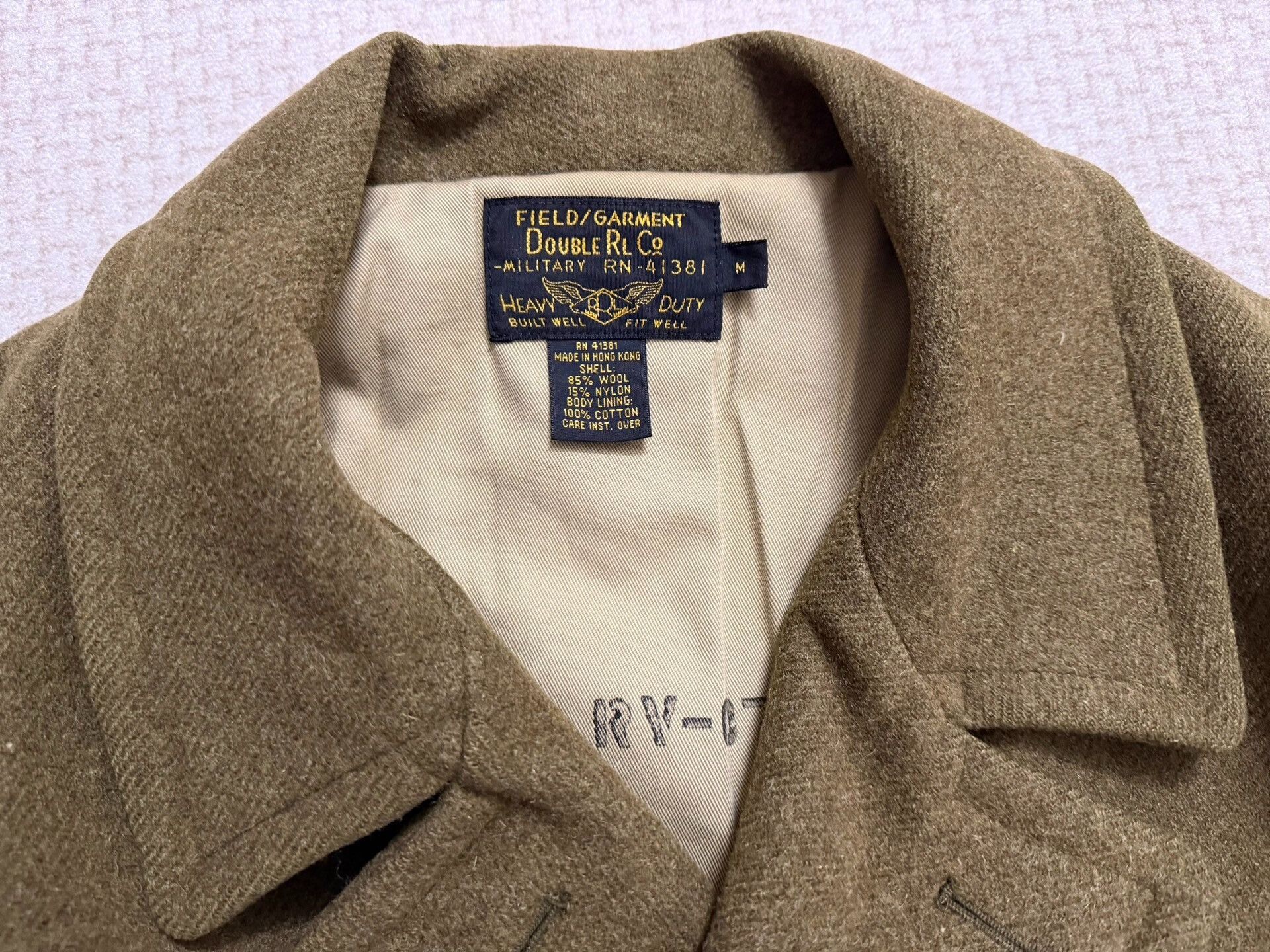 RRL Ralph Lauren RRL Vintage Military Olive Coat Size US M / EU 48-50 / 2 - 3 Thumbnail