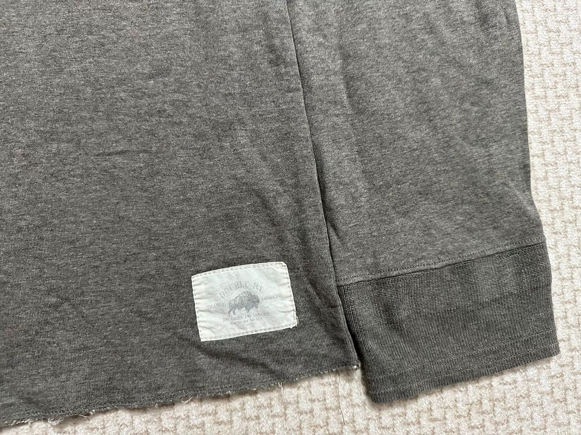 RRL Ralph Lauren RRL Vintage Distressed Arrow Bison Hoodie Size US L / EU 52-54 / 3 - 5 Thumbnail