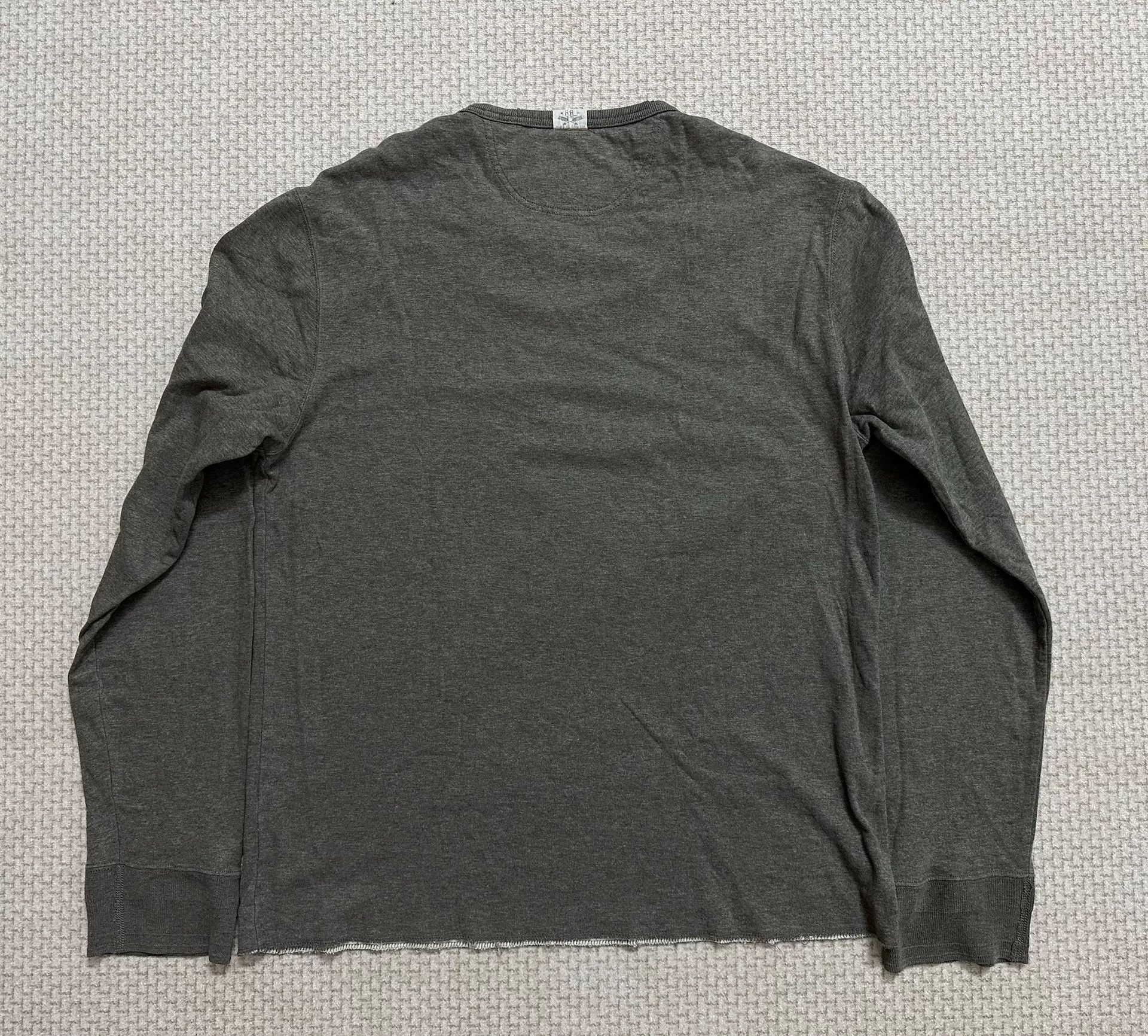 RRL Ralph Lauren RRL Vintage Distressed Arrow Bison Hoodie Size US L / EU 52-54 / 3 - 2 Thumbnail