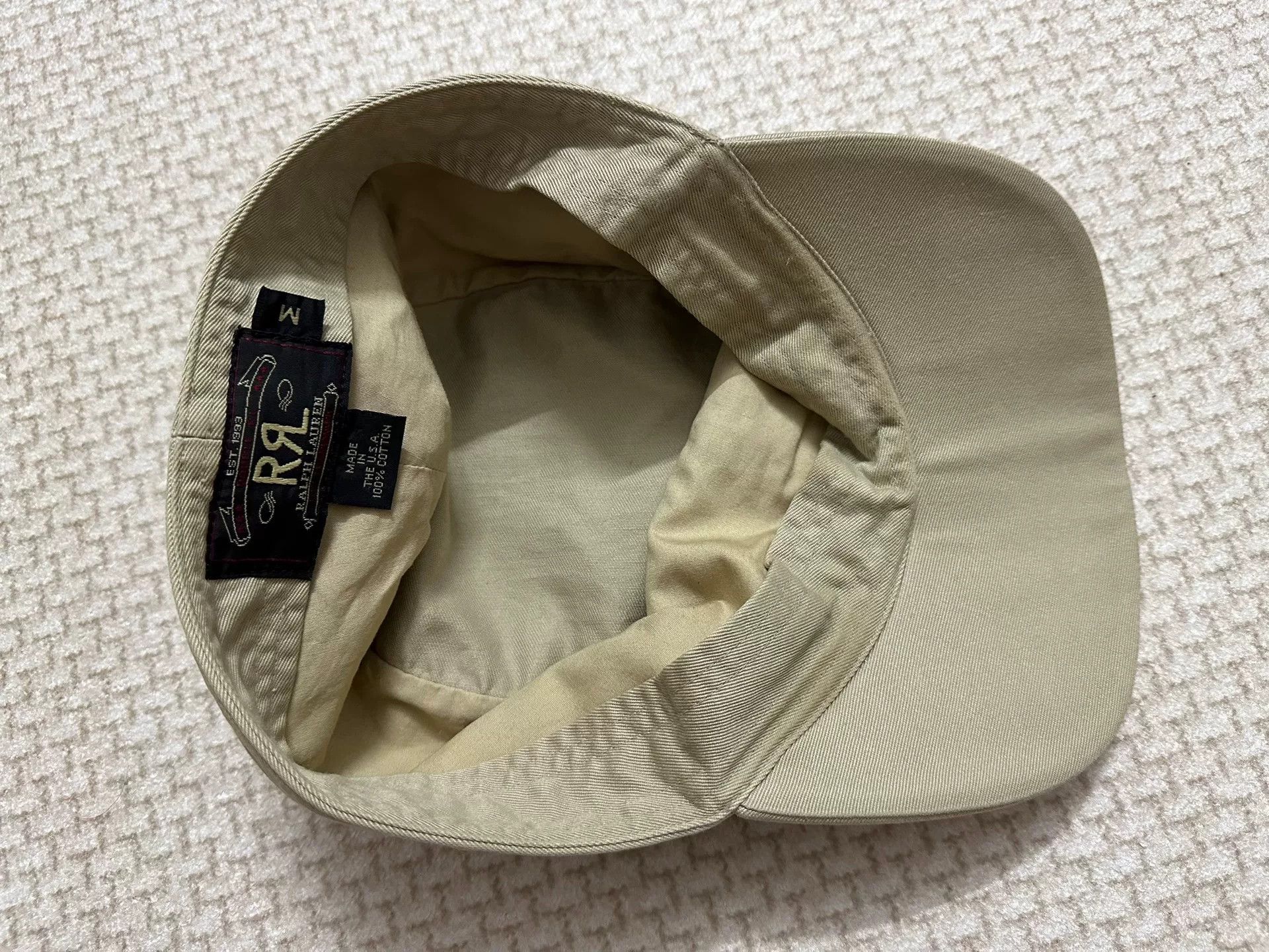 RRL Ralph Lauren RRL Double RL 90s US Work Baseball Cap Size ONE SIZE - 5 Thumbnail