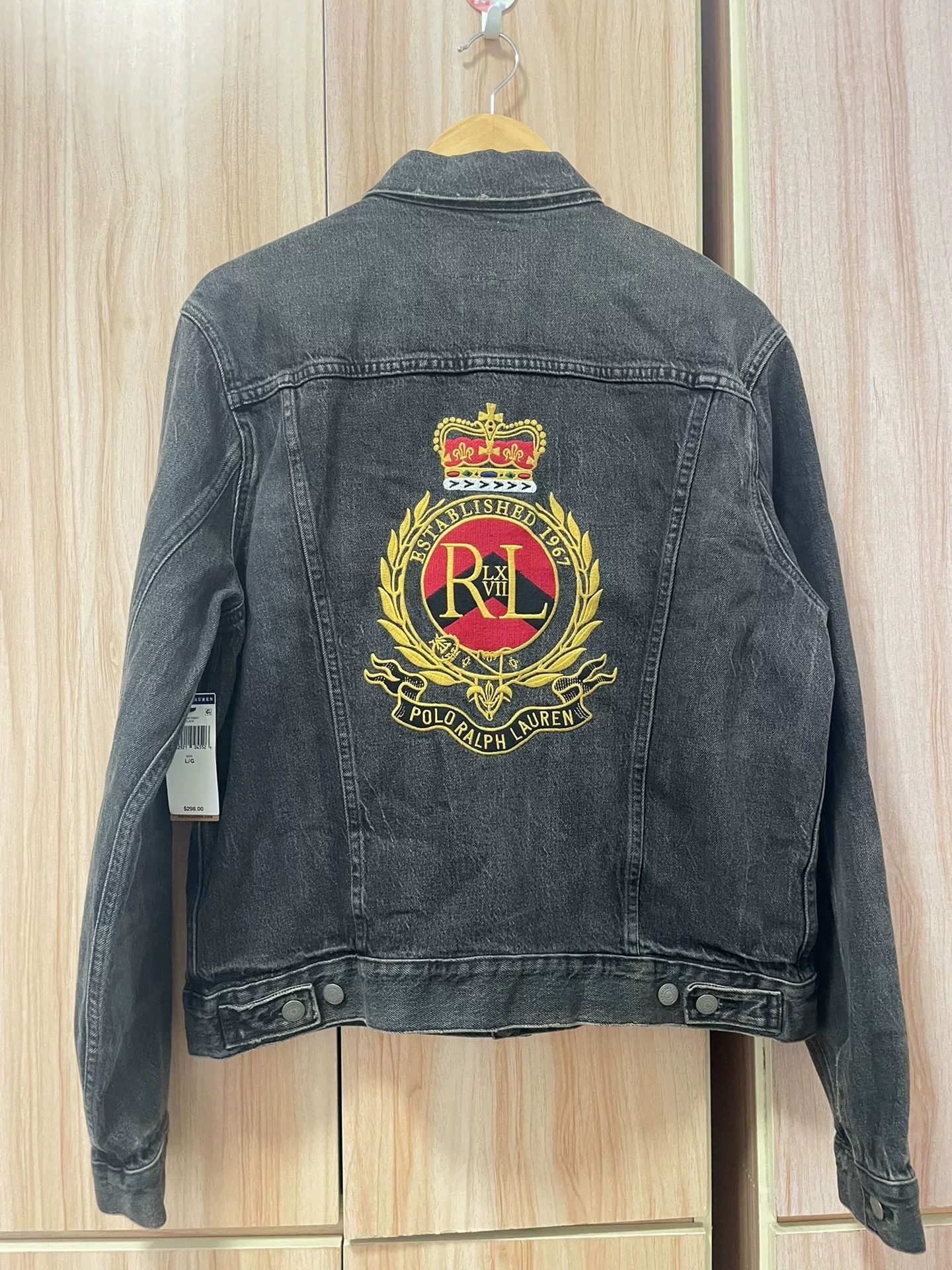 Polo Ralph Lauren Polo Ralph Lauren Embroidered Denim Jacket Size US L / EU 52-54 / 3 - 2 Thumbnail