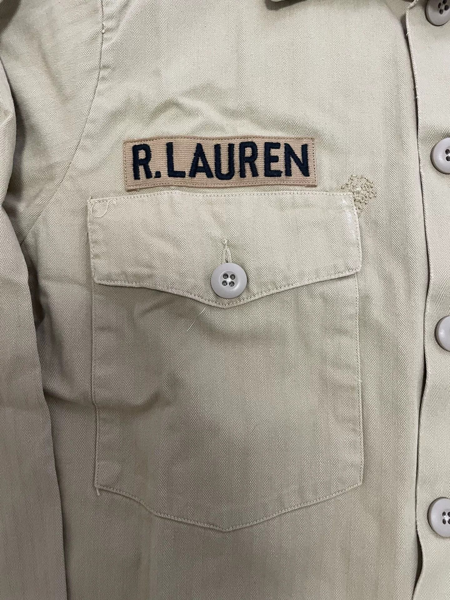 Polo Ralph Lauren Polo Ralph Lauren Military Distressed Jacket Size US M / EU 48-50 / 2 - 3 Thumbnail