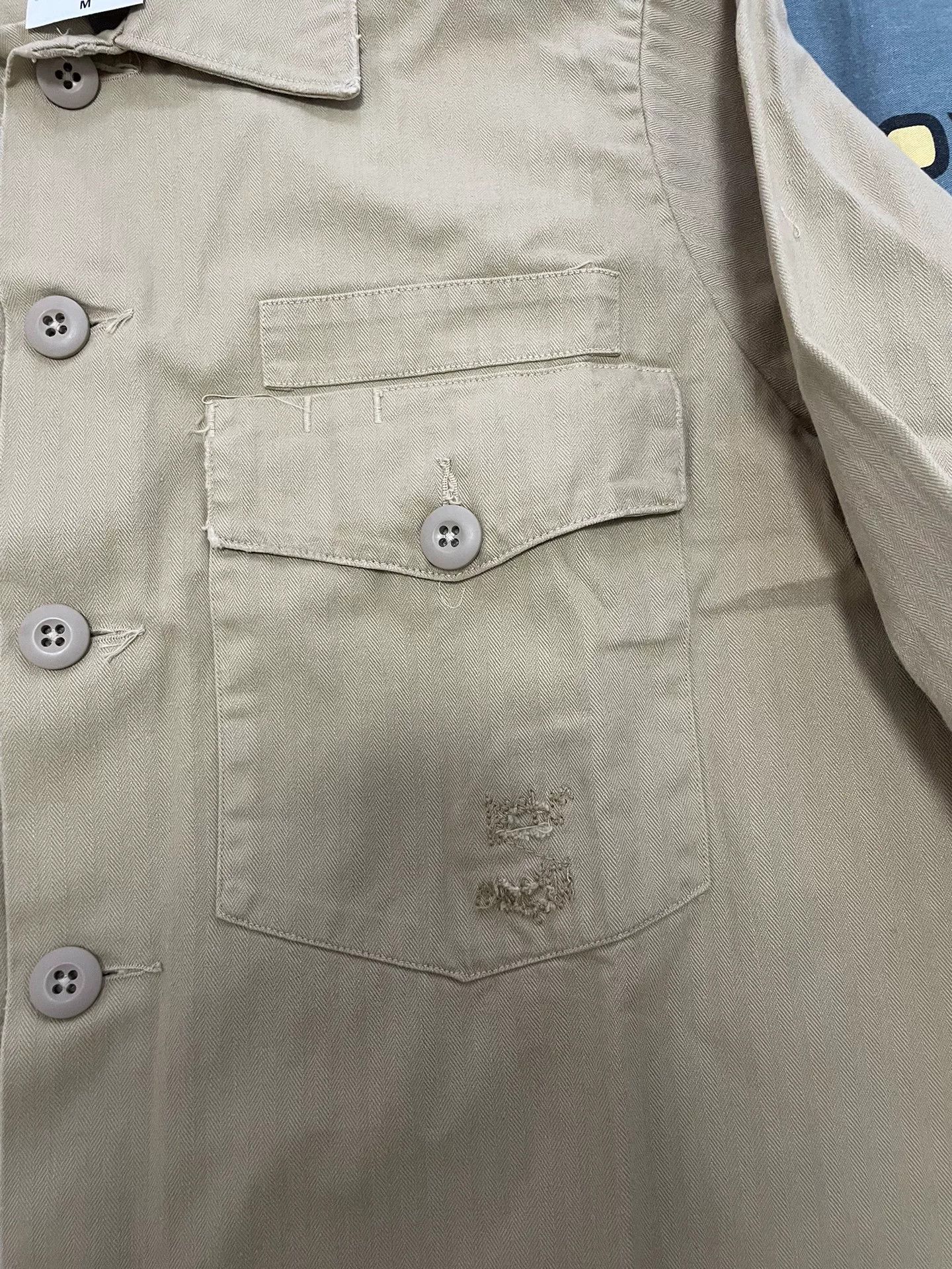 Polo Ralph Lauren Polo Ralph Lauren Military Distressed Jacket Size US M / EU 48-50 / 2 - 4 Thumbnail