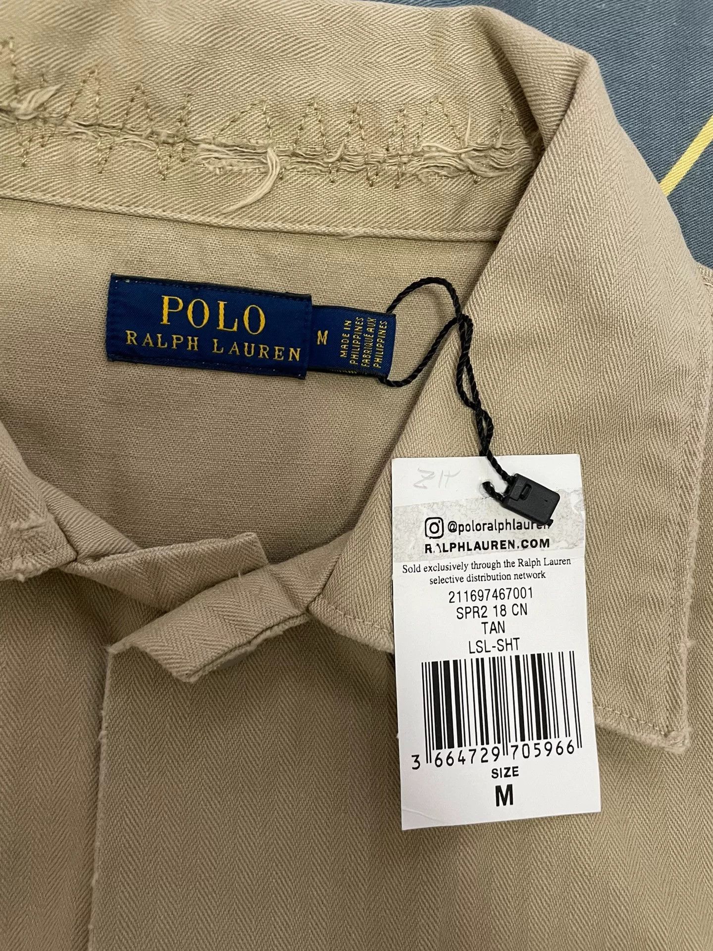 Polo Ralph Lauren Polo Ralph Lauren Military Distressed Jacket Size US M / EU 48-50 / 2 - 6 Thumbnail