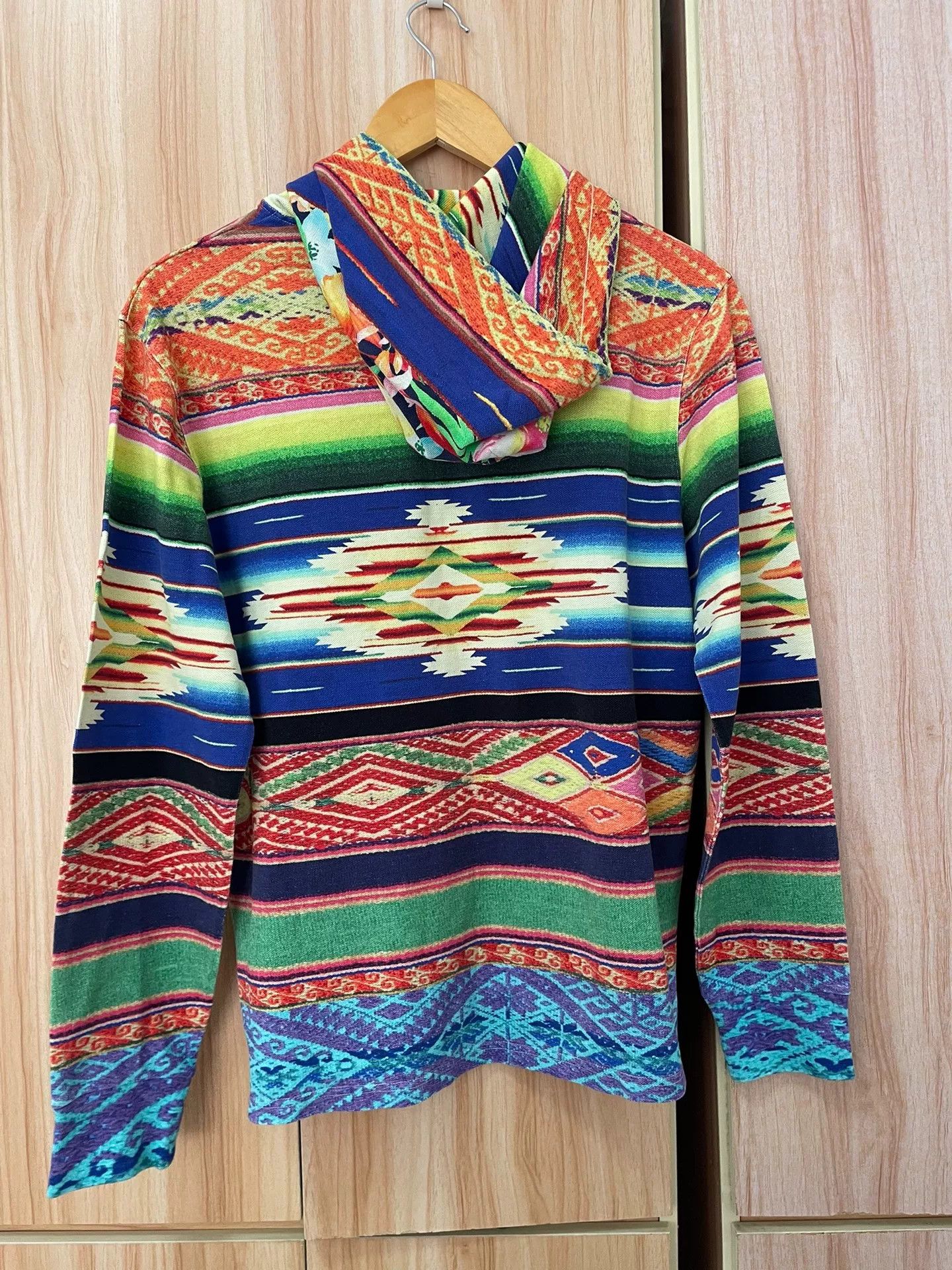 Polo Ralph Lauren Polo Ralph Lauren Men's Ethnic Hooded Jacket Size US S / EU 44-46 / 1 - 6 Thumbnail