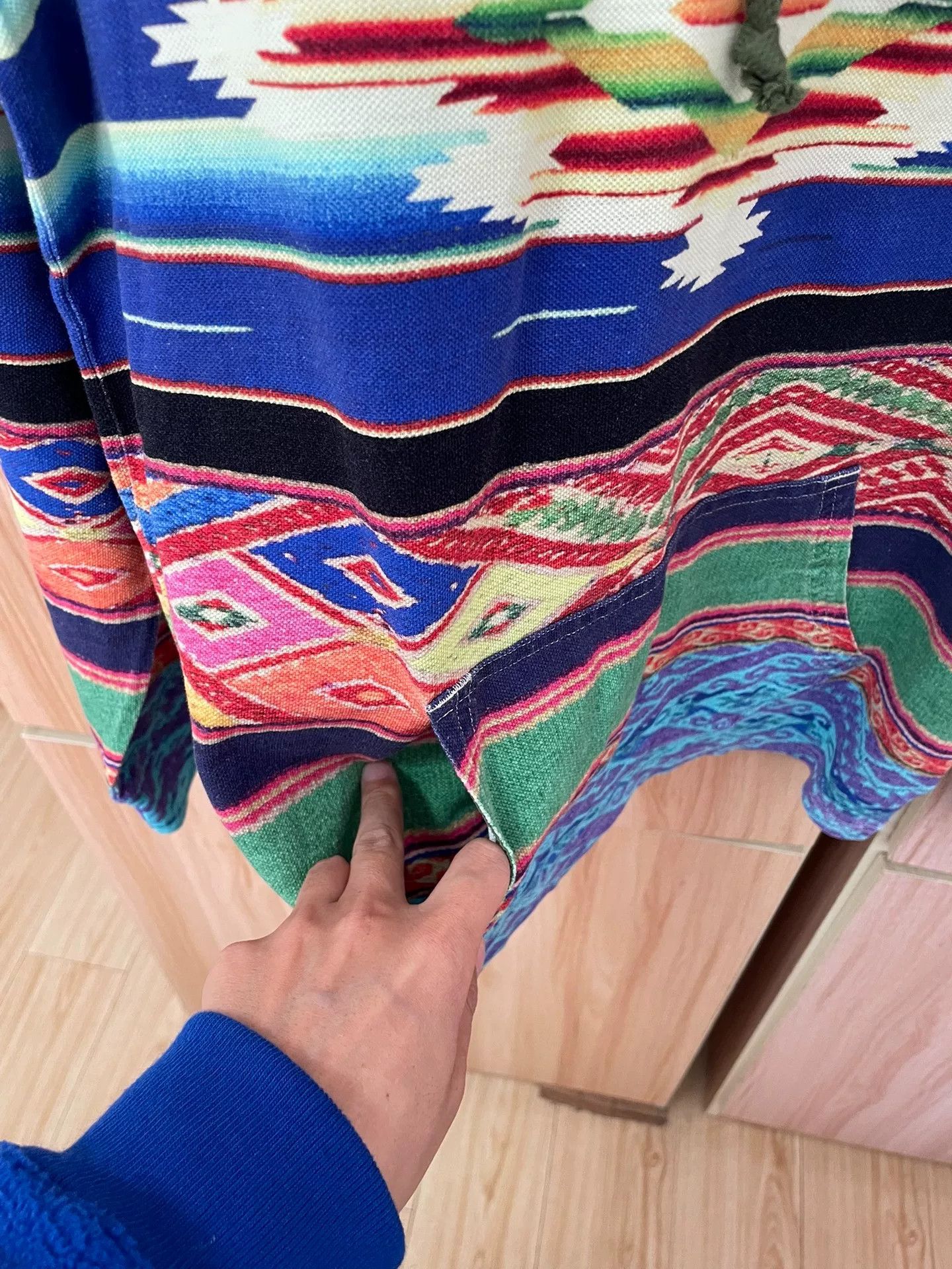 Polo Ralph Lauren Polo Ralph Lauren Men's Ethnic Hooded Jacket Size US S / EU 44-46 / 1 - 5 Thumbnail
