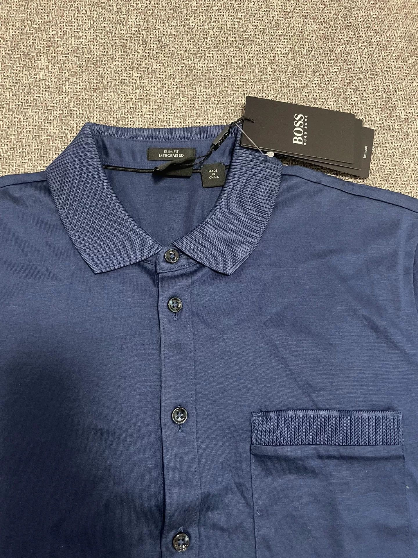 Hugo Boss HUGO BOSS Men's Short-Sleeve Polo Size US S / EU 44-46 / 1 - 3 Thumbnail