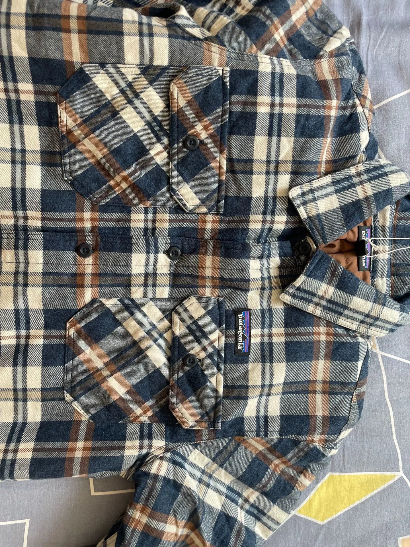 Patagonia Patagonia Insulated Fjord Flannel Shirt Size US S / EU 44-46 / 1 - 4 Thumbnail