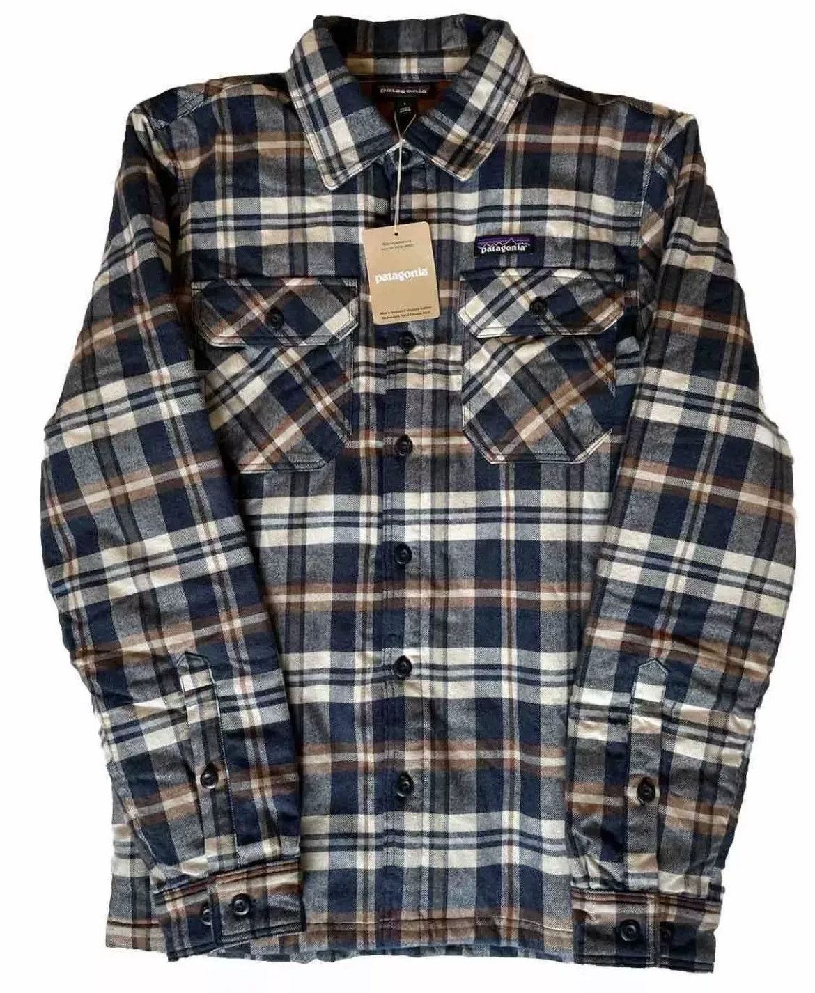 Patagonia Patagonia Insulated Fjord Flannel Shirt Size US S / EU 44-46 / 1 - 7 Thumbnail