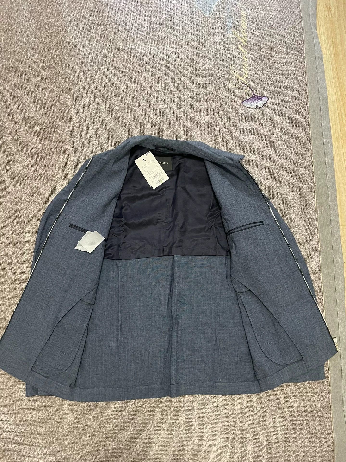 Theory Theory Men's Minimalist Wool Blend Jacket Size US S / EU 44-46 / 1 - 6 Thumbnail