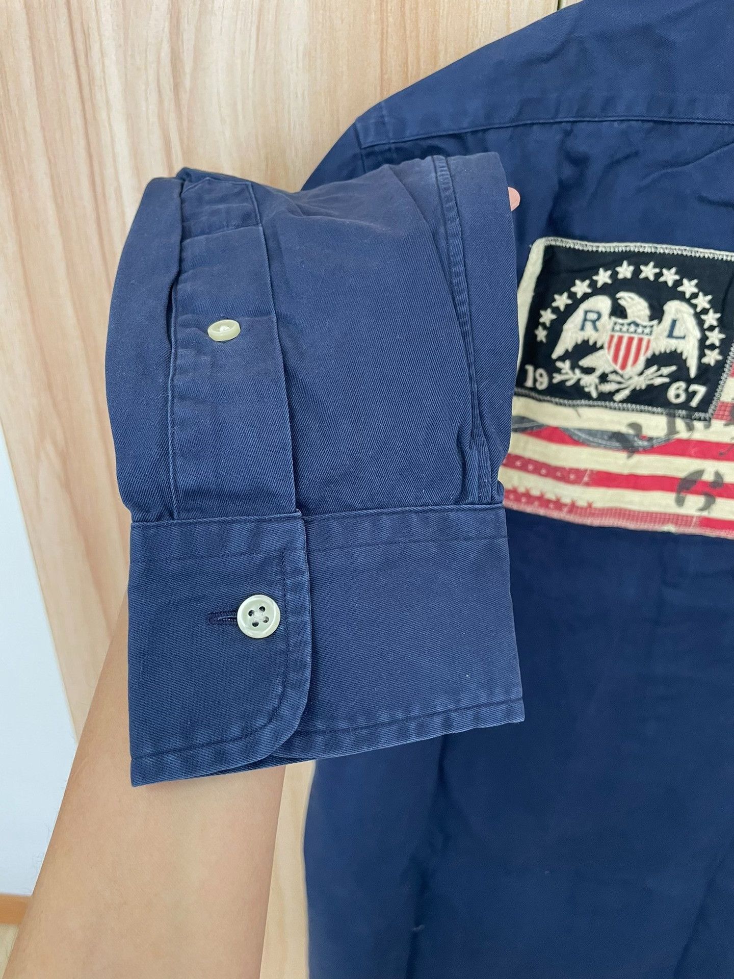 Polo Ralph Lauren Polo Ralph Lauren Vintage Long-Sleeve Shirt Size US S / EU 44-46 / 1 - 8 Thumbnail