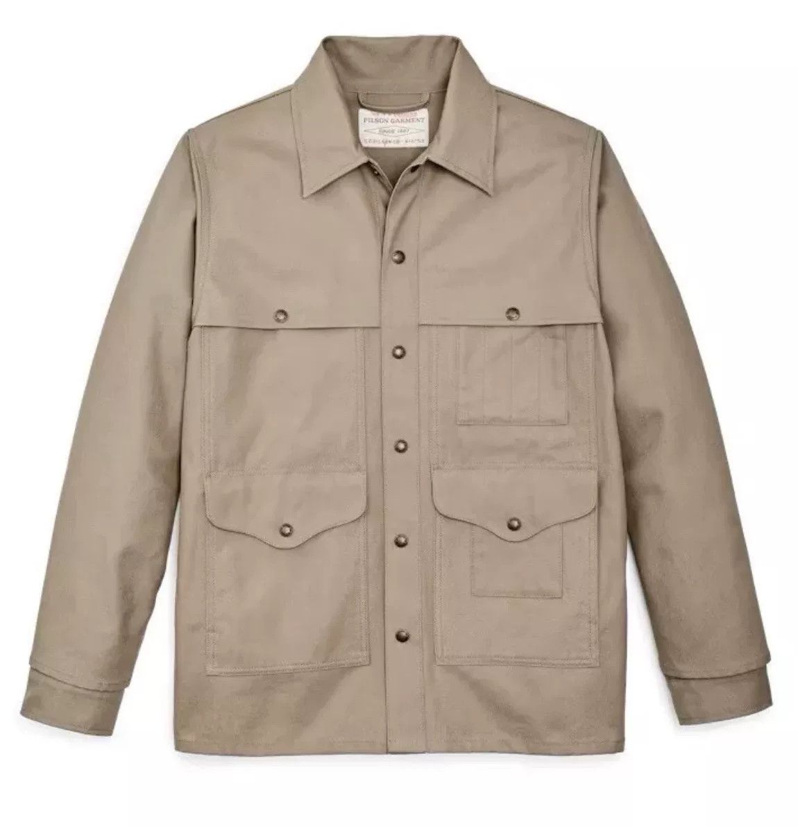 Filson Filson Tin Cloth Cruiser Jacket Size US XS / EU 42 / 0 - 4 Thumbnail