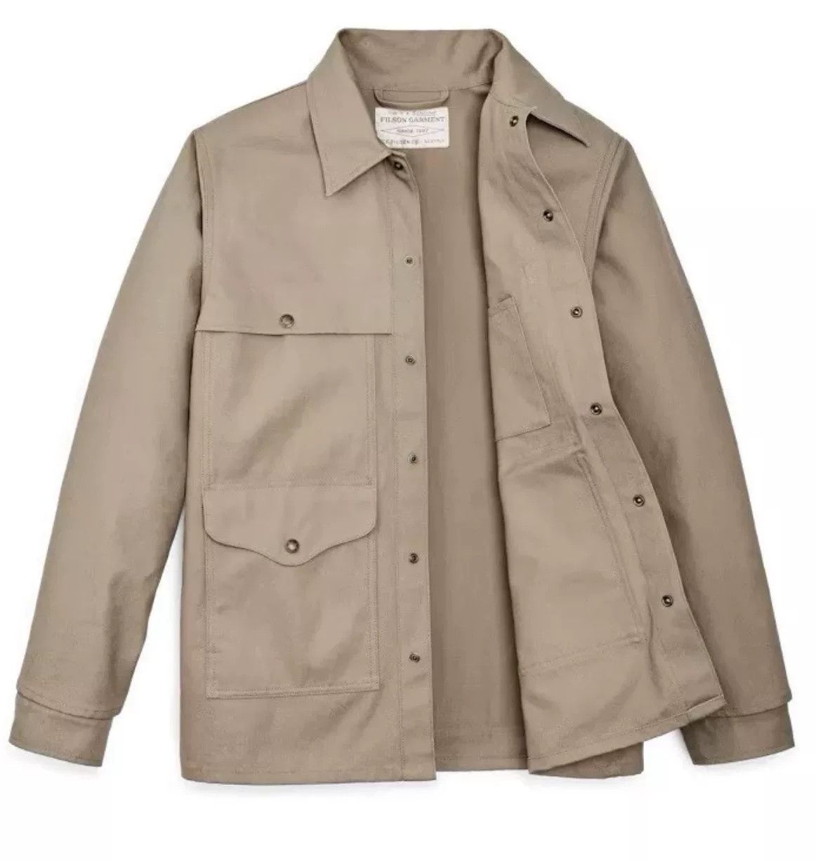 Filson Filson Tin Cloth Cruiser Jacket Size US XS / EU 42 / 0 - 2 Thumbnail