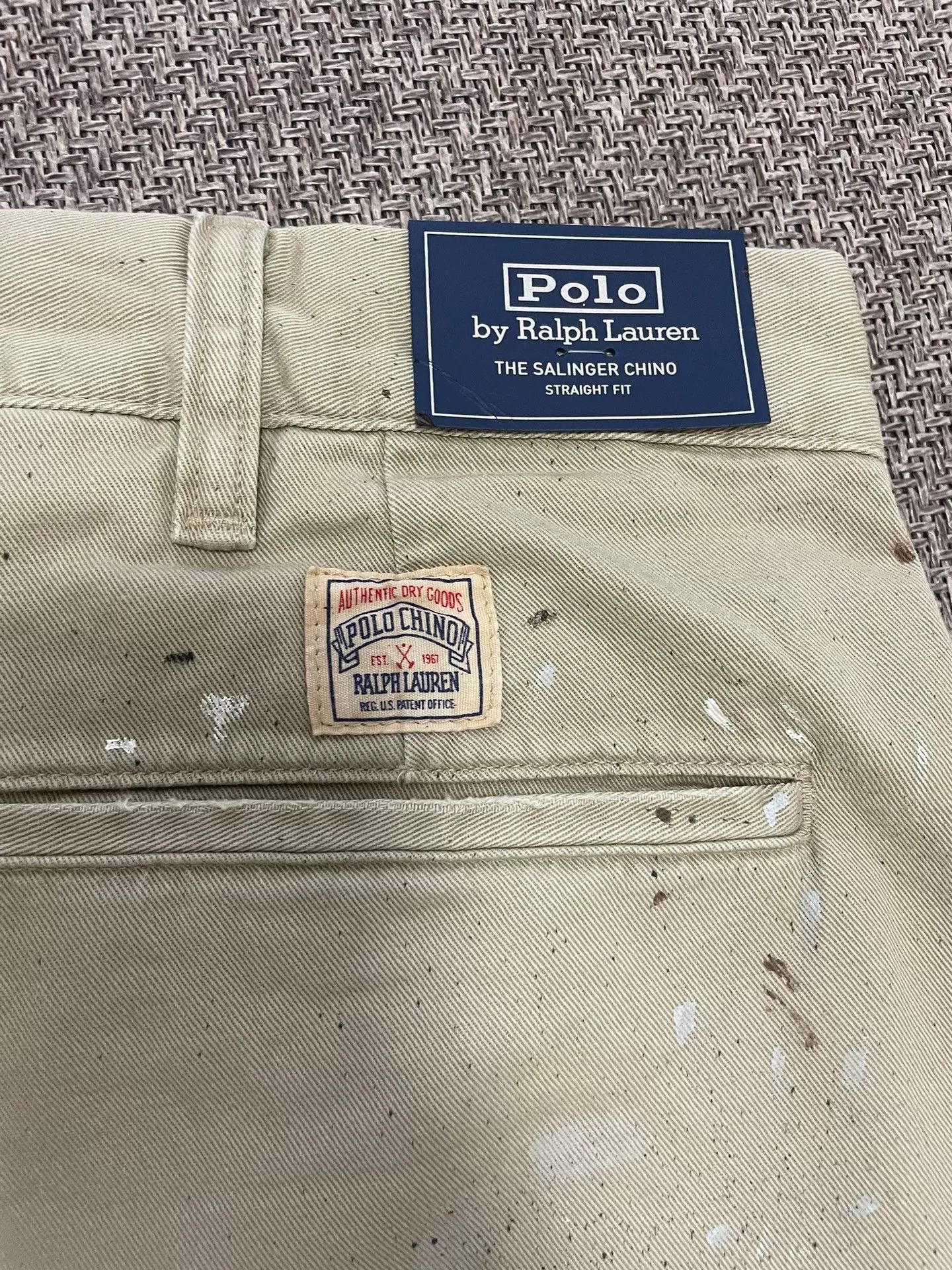 Polo Ralph Lauren Polo Ralph Lauren Patchwork Distressed Pants Size US 34 / EU 50 - 5 Thumbnail