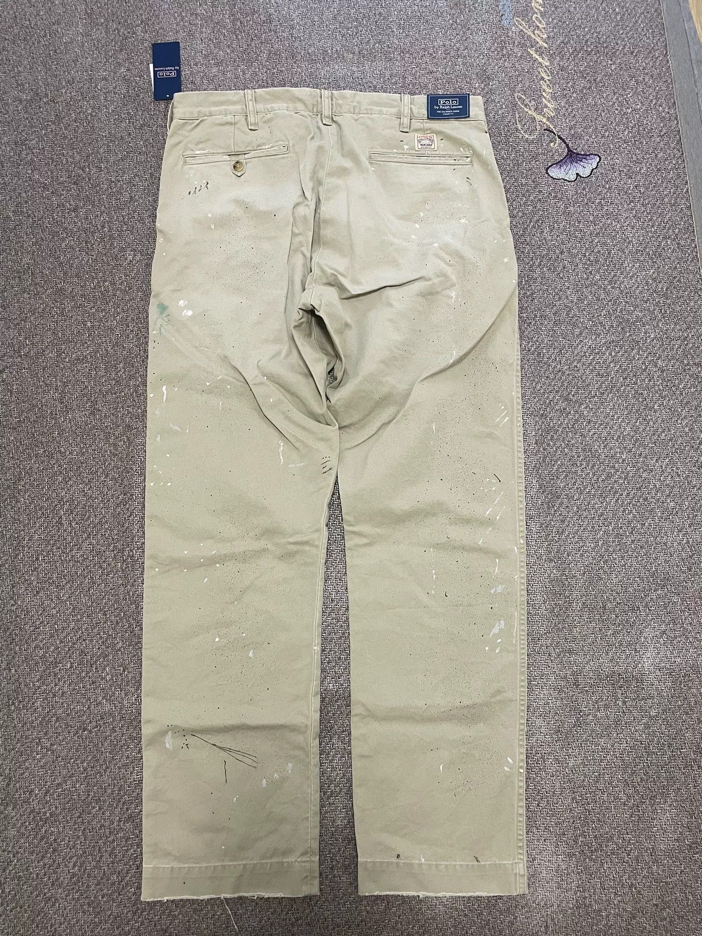 Polo Ralph Lauren Polo Ralph Lauren Patchwork Distressed Pants Size US 34 / EU 50 - 3 Thumbnail
