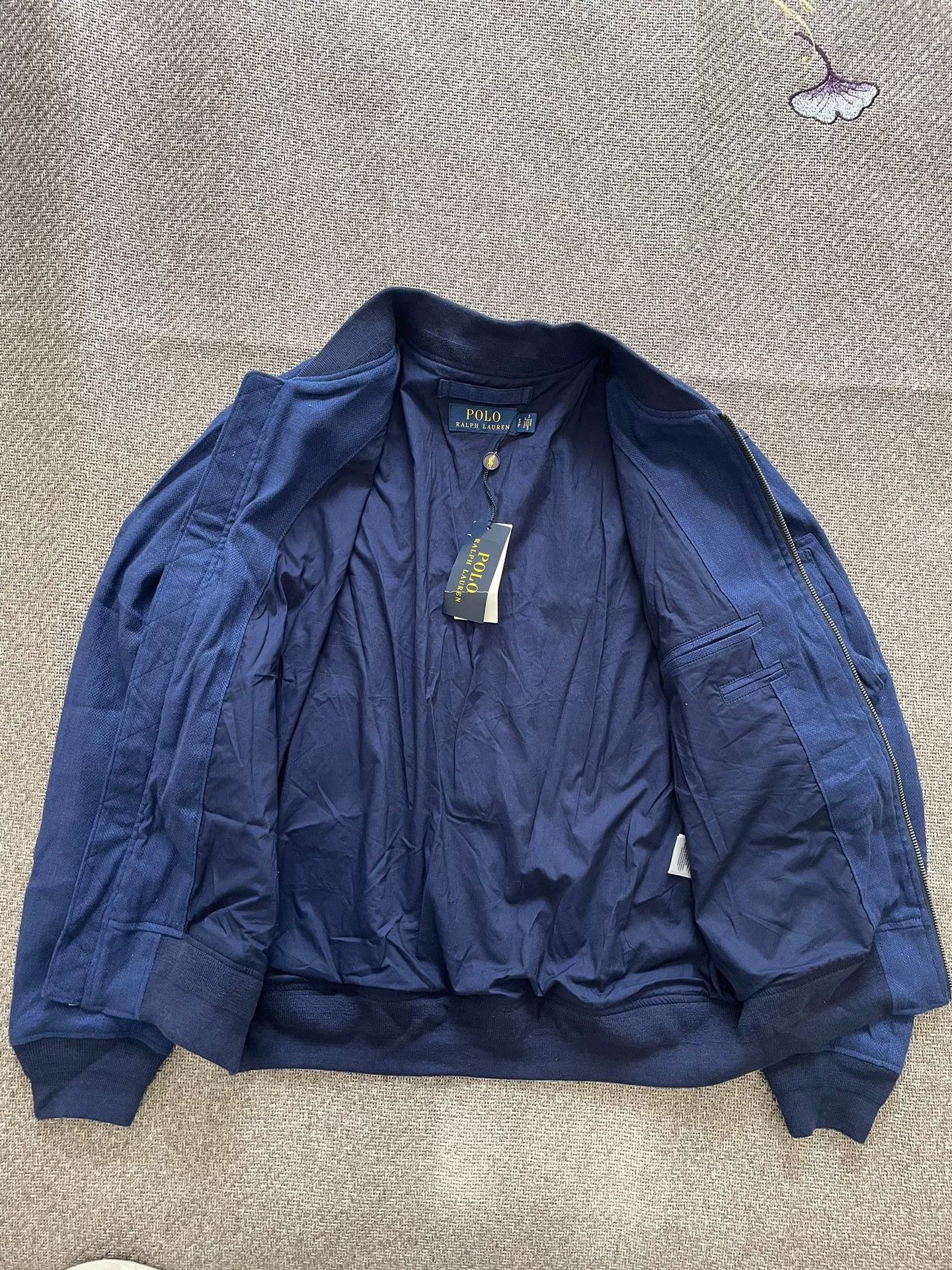Polo Ralph Lauren Ralph Lauren Cotton Linen Bomber Jacket Size US S / EU 44-46 / 1 - 7 Thumbnail