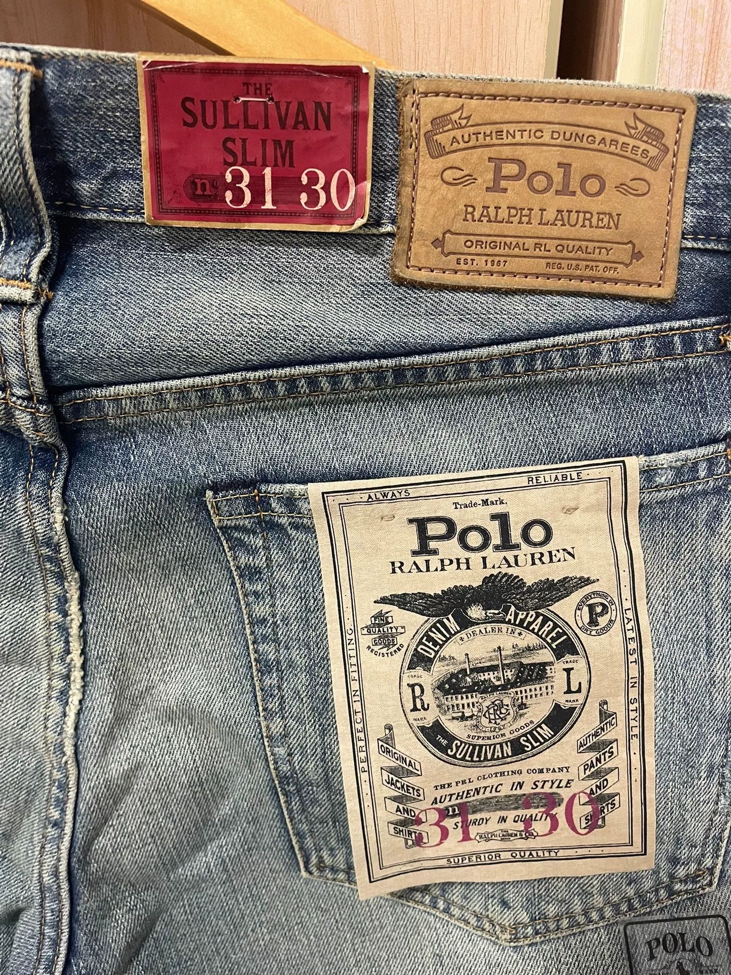 Polo Ralph Lauren Polo Ralph Lauren Patchwork Jeans Size US 31 - 6 Thumbnail