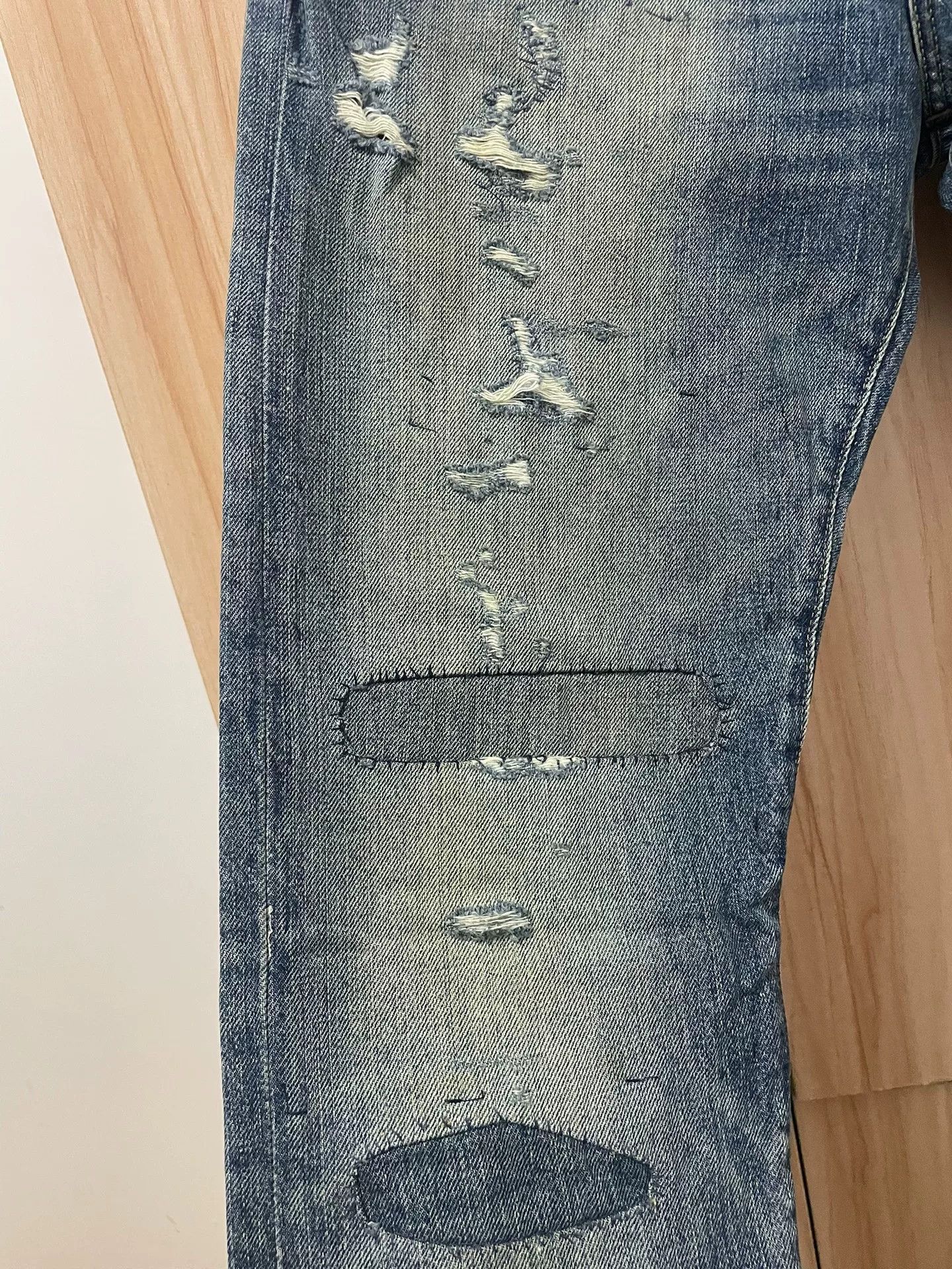 Polo Ralph Lauren Polo Ralph Lauren Patchwork Jeans Size US 31 - 2 Thumbnail