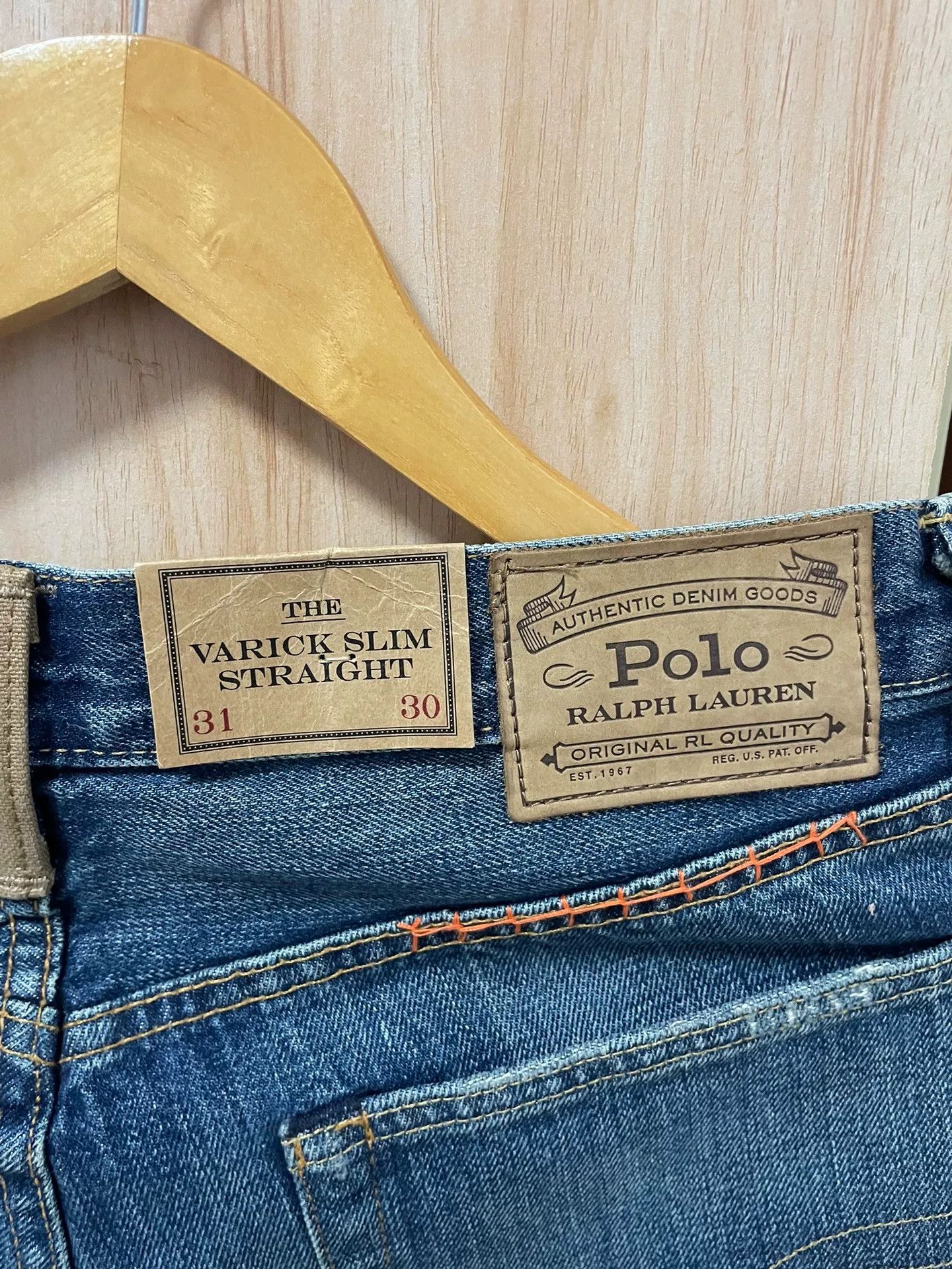 Polo Ralph Lauren Polo Ralph Lauren Men's Jeans Size US 32 / EU 48 - 8 Thumbnail